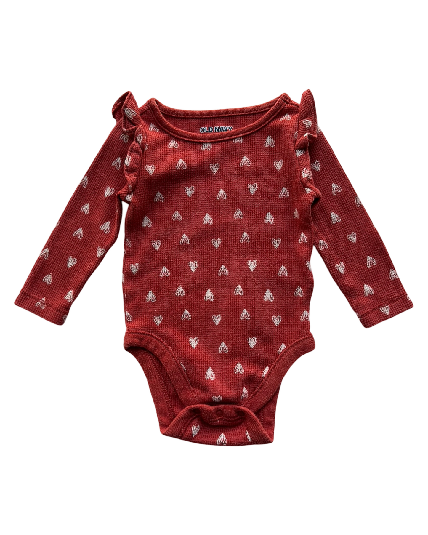 3M-6M Baby Girls Old Navy Heart 🤍 🤍🤍Outfit 2 Pieces Set