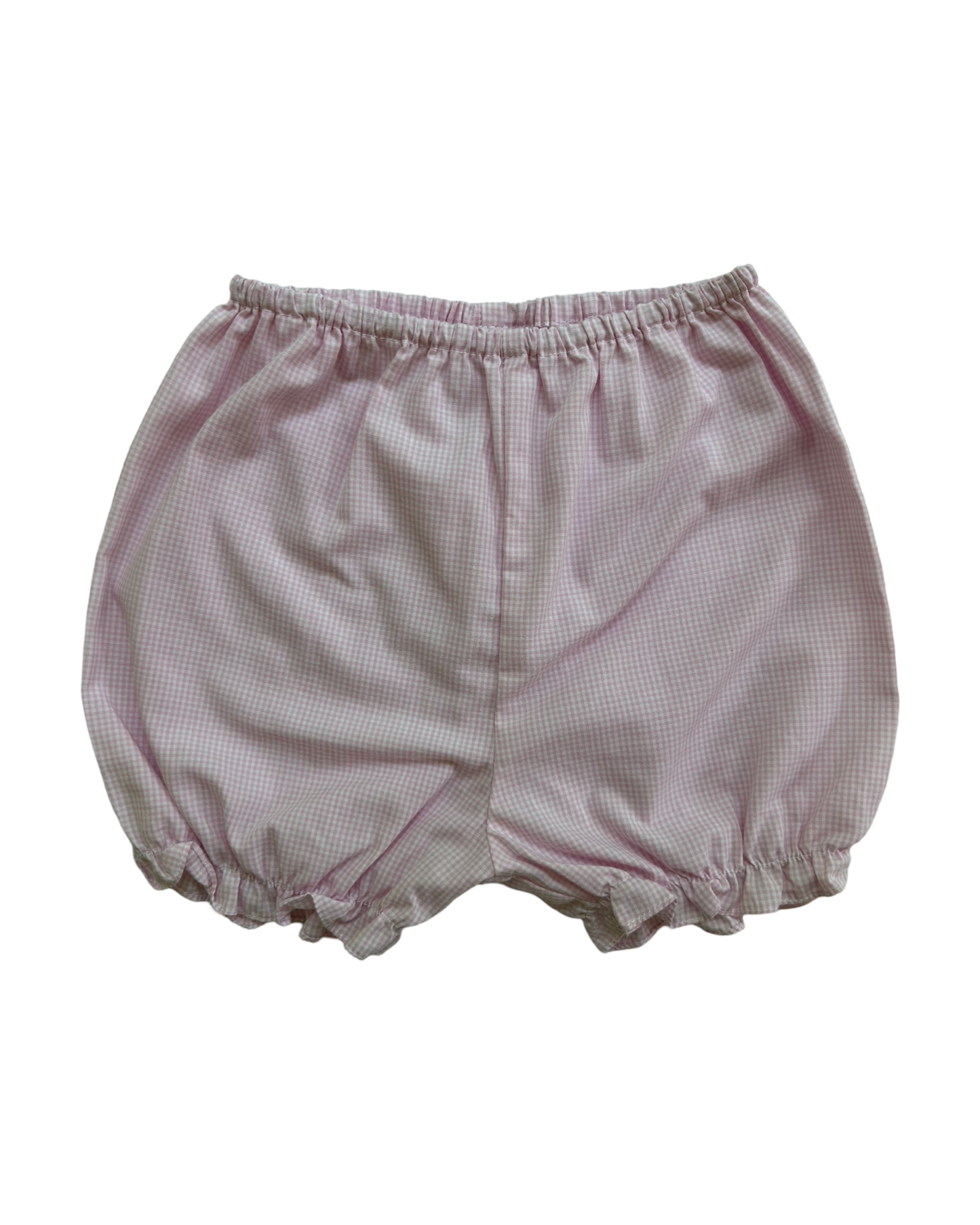 3M Baby Girl Petit Ami Pink Gingham Smocked Dress