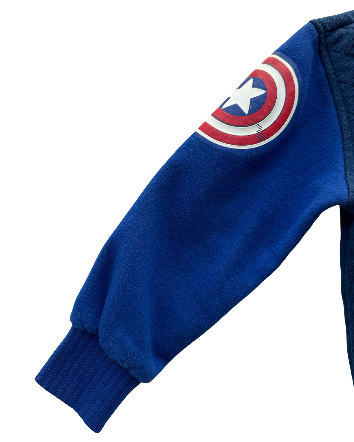 2T Toddler Boy Marvel Captain America Full Zip Sweater Jacket