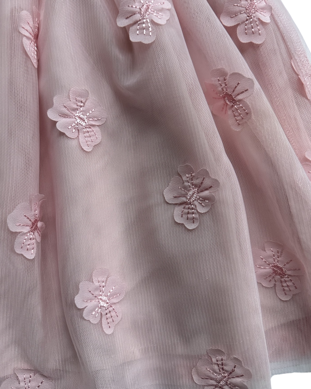 4T Toddler / 5T Toddler Girl Jordache Blue Jean Overall Pink Floral Tutu Dress