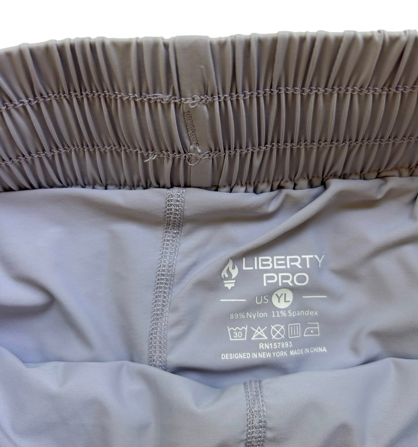 YL Girls Youth Large Liberty Pro Running Sports Active Athletic Lined NWT