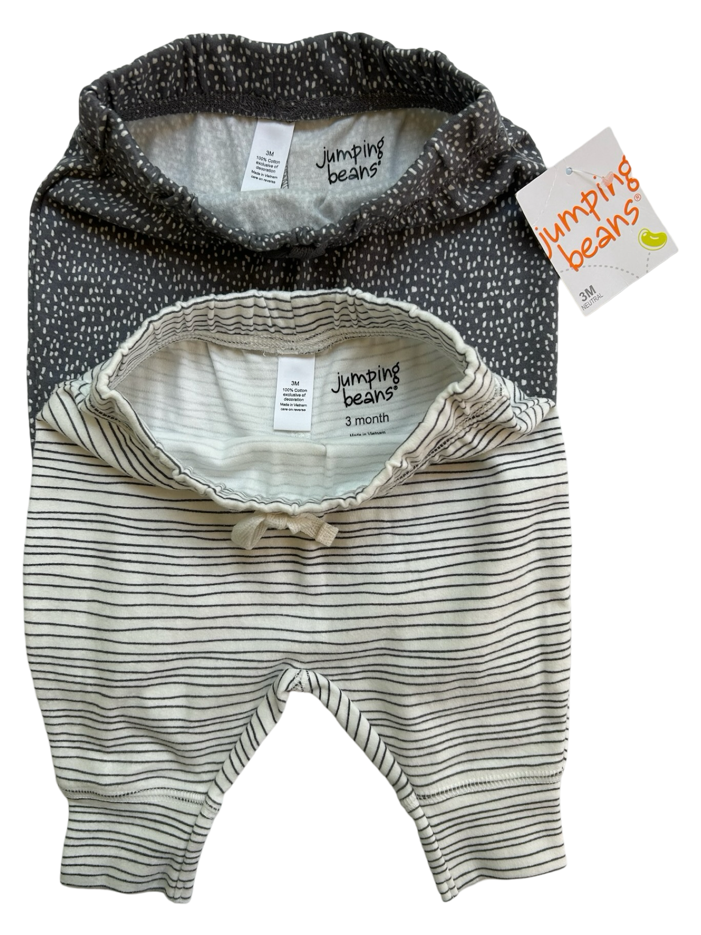 3M Baby Girl’s - Boy’s (UNISEX) Jumping Beans Joggers Pants 2 Pieces Set. NWT