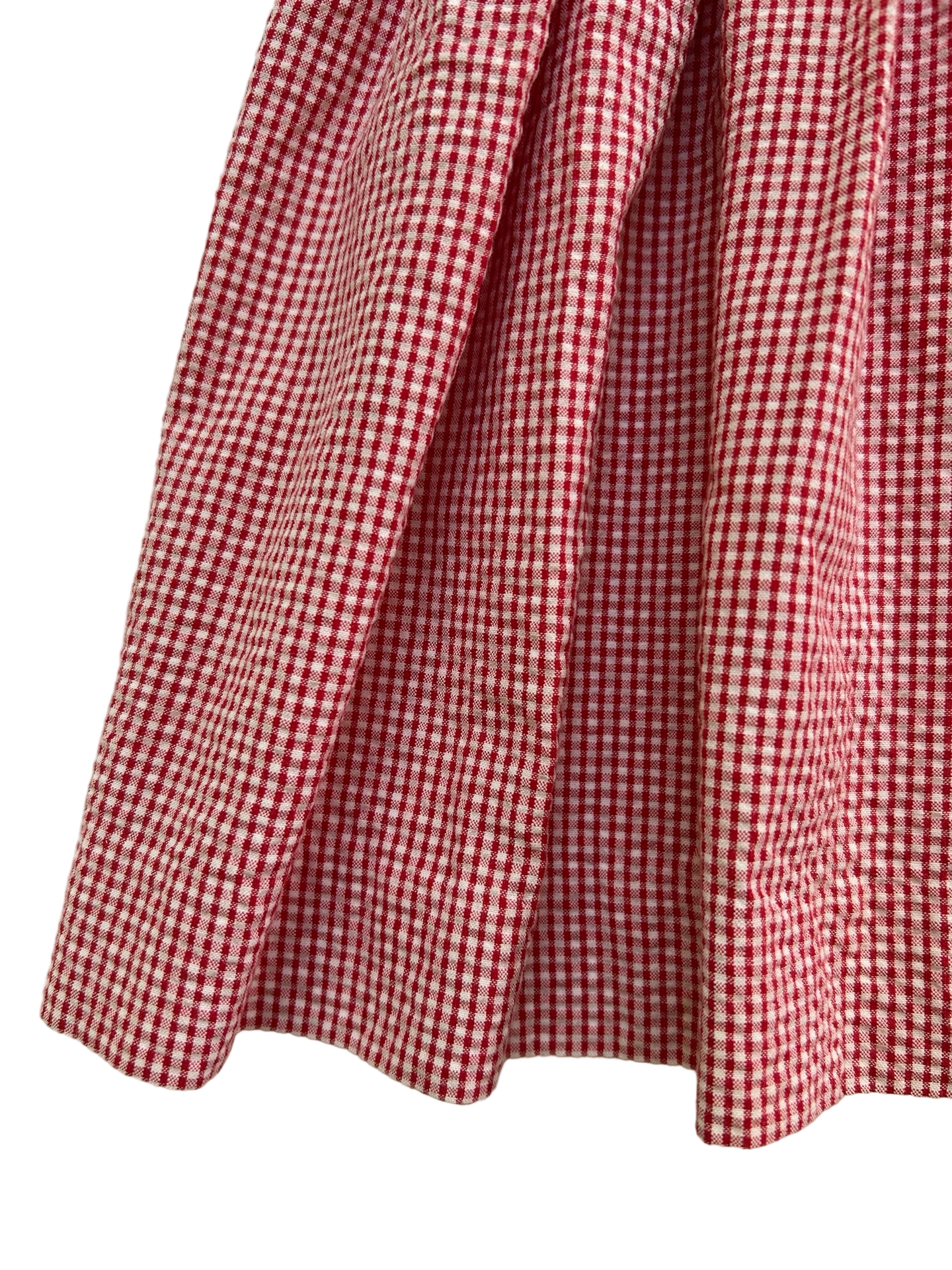 18M Baby Girl’s Rare Editions Pink Gingham Dress Whit Diaper Cover.