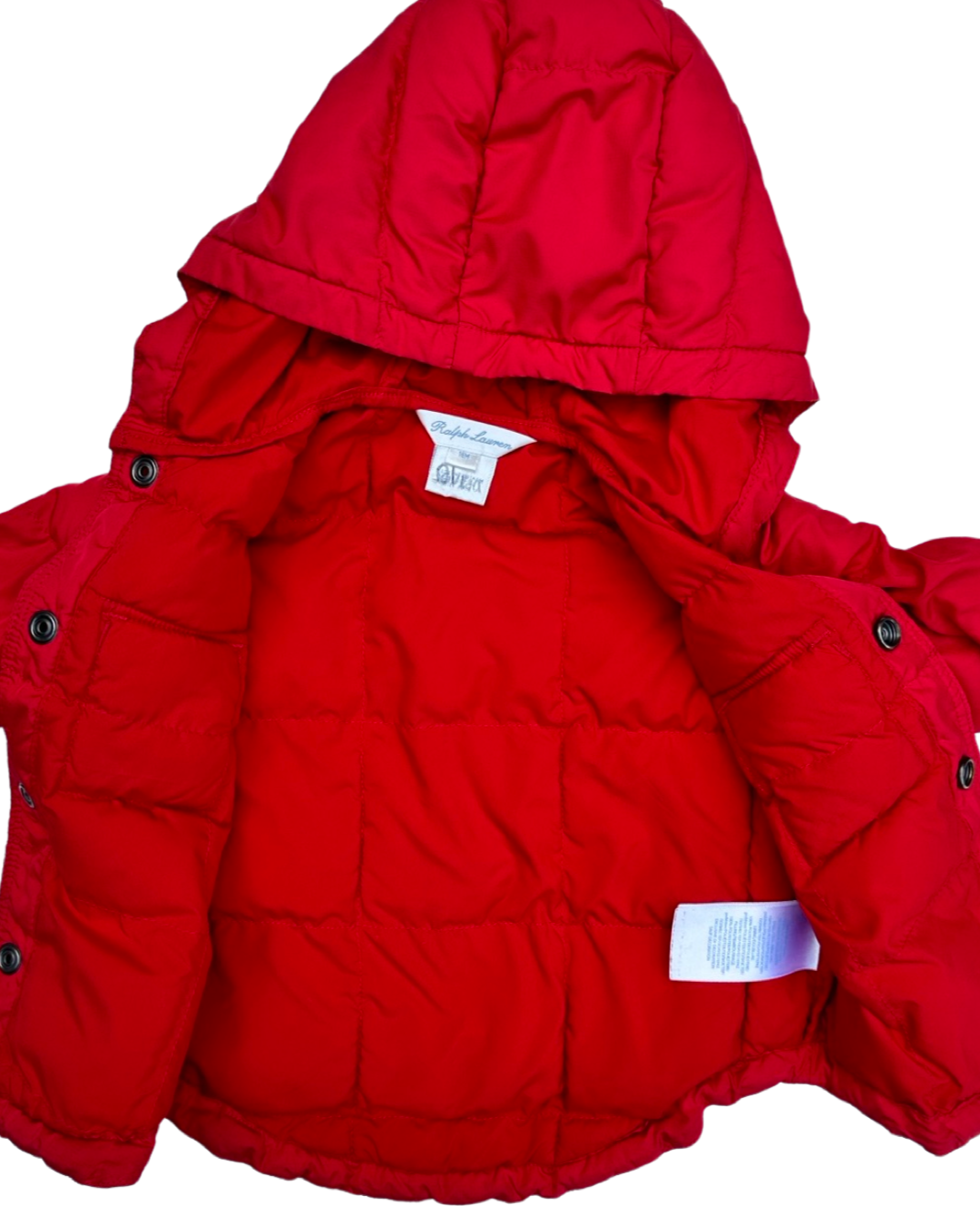 18M Baby Girl / Boy Red Ralph Lauren Quilted Puffer Jacket