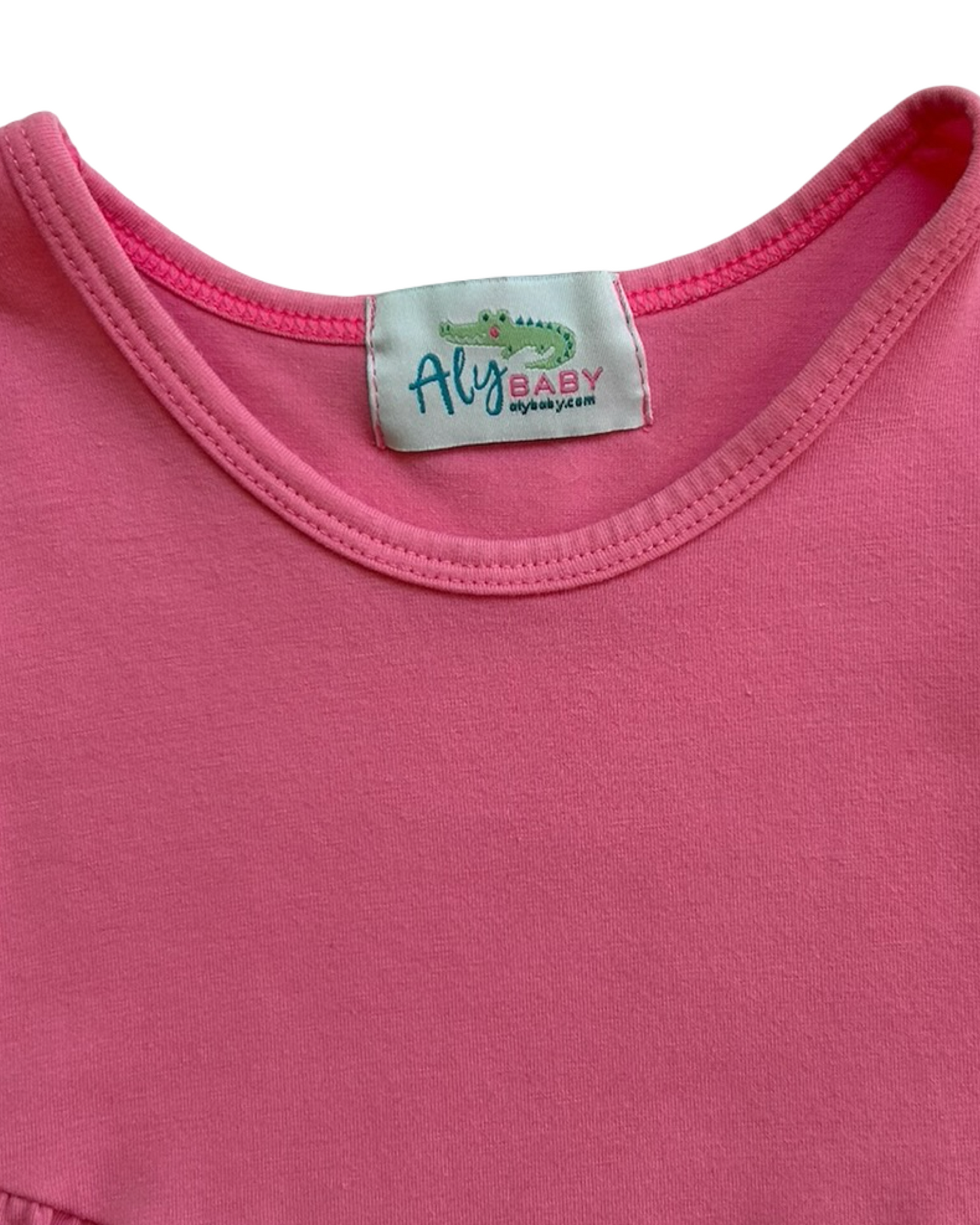 5T Toddlers Girls Aly Baby Puff Sleeve Pom T-Shirt