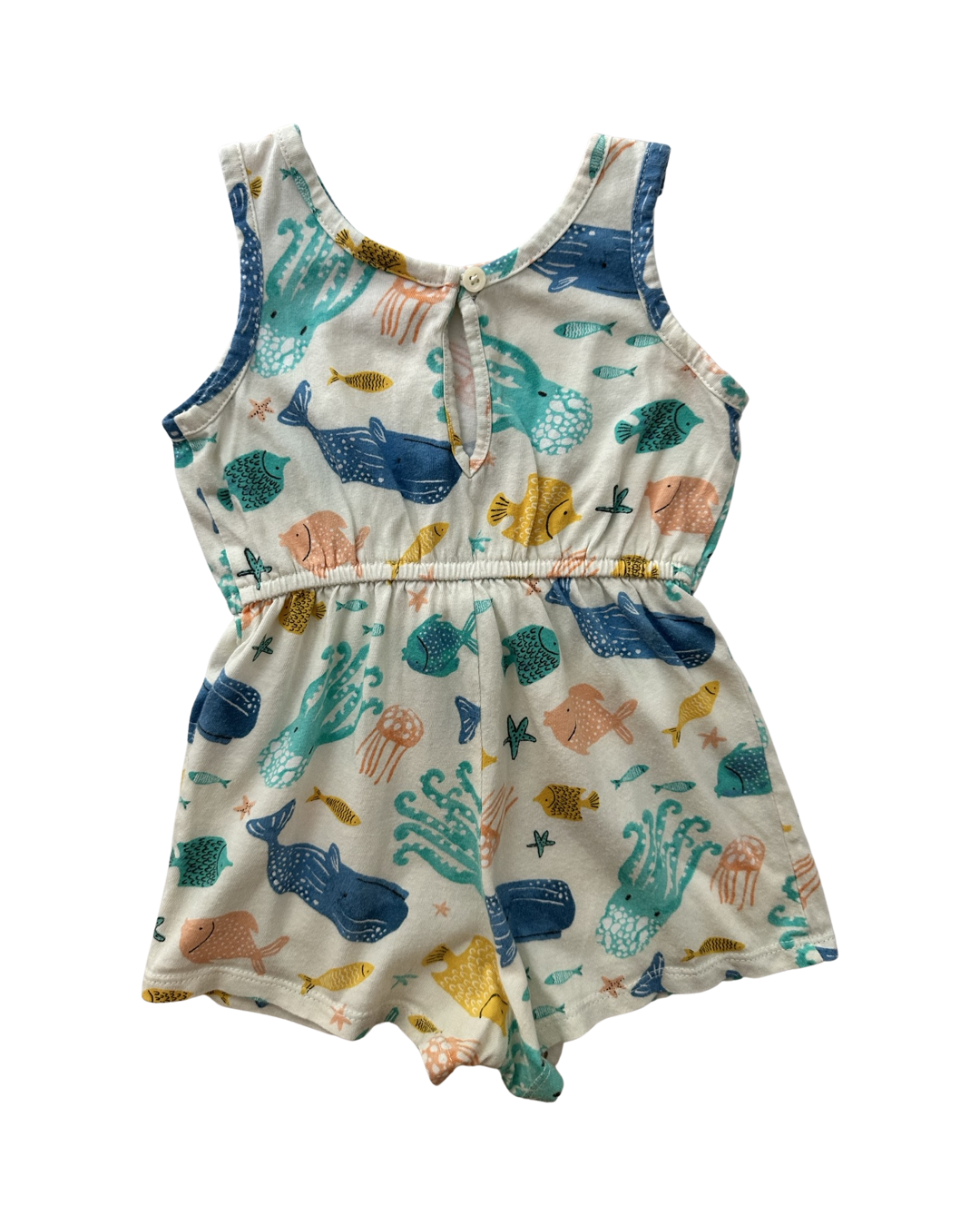 18M-24M Baby Girl Old Navy Sea Life Romper