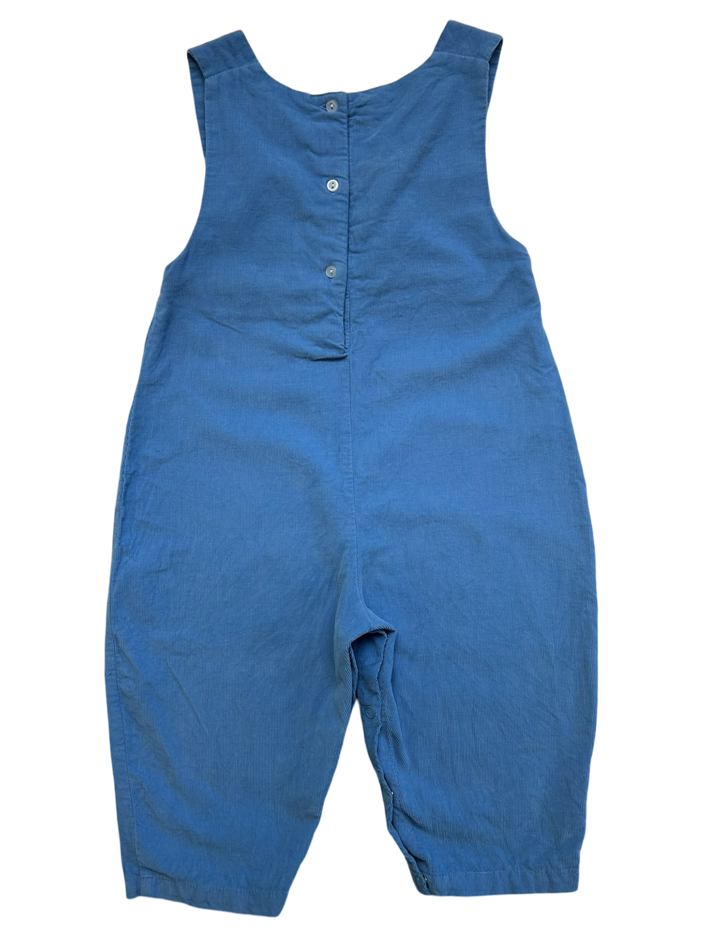 24M Toddler Boys Embroidered Jeep Trailer And Boat 🚤 Corduroy Overall