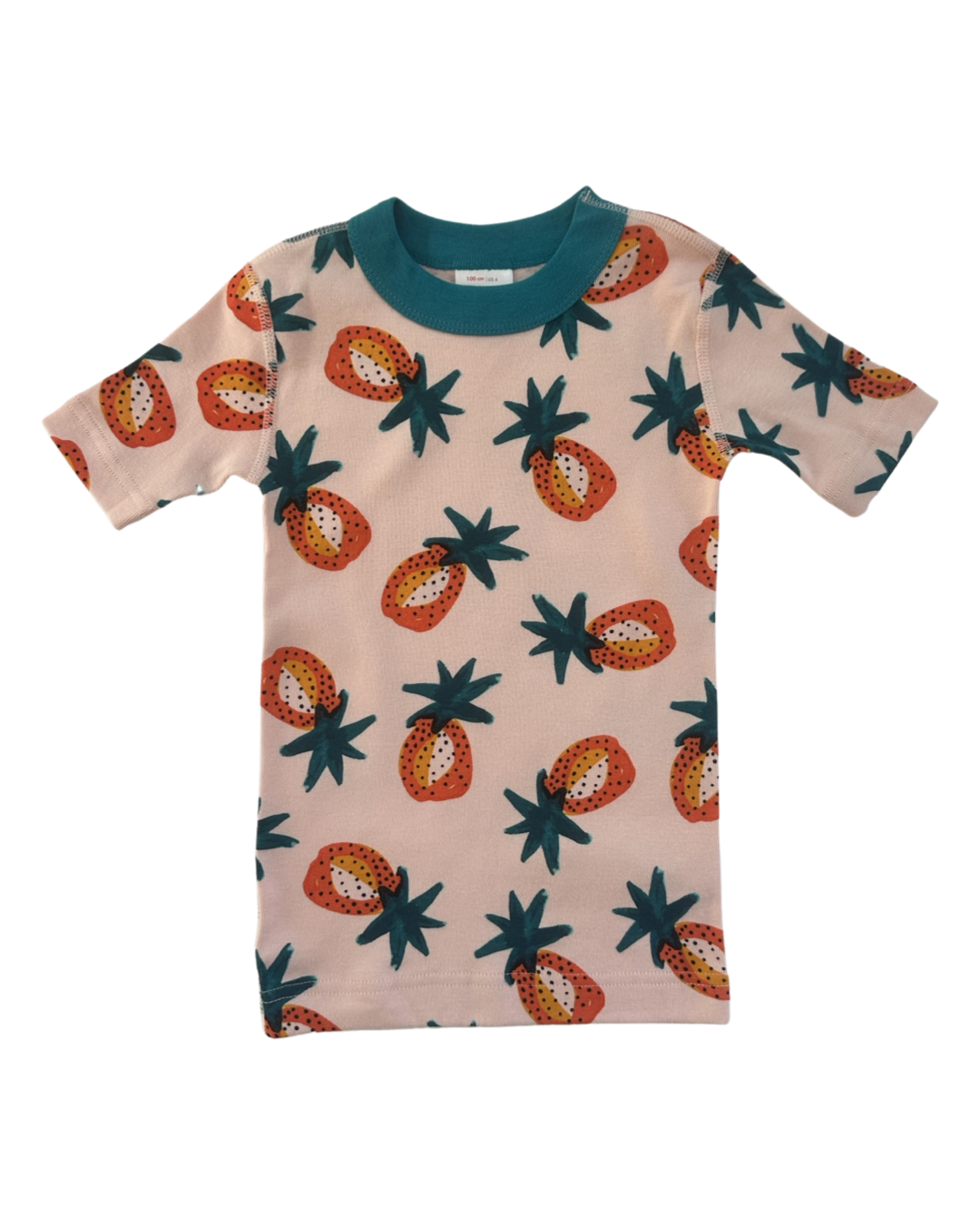 4T Toddler Girl Hanna Andersson Pineapple PJs
