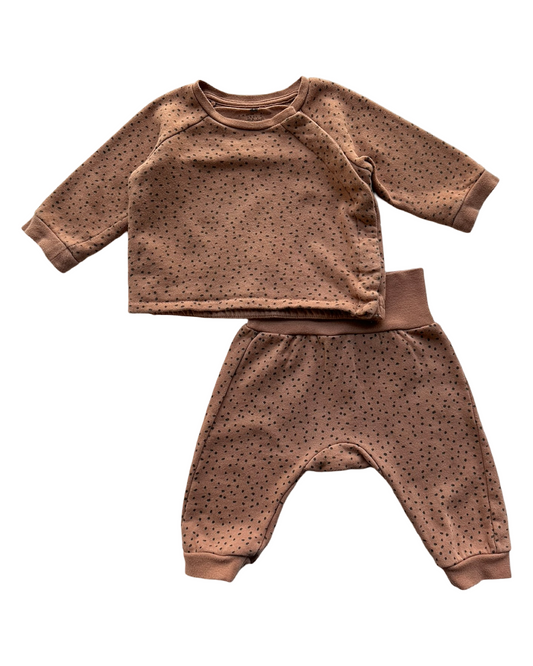 6M Baby Girls H&M Sweatshirt And Pant 2 Pieces Set