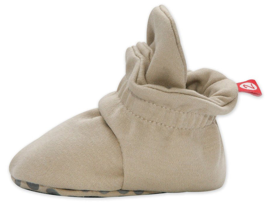 18M Baby Girls Zutano Cozie Gripper - Striped Booties Slippers