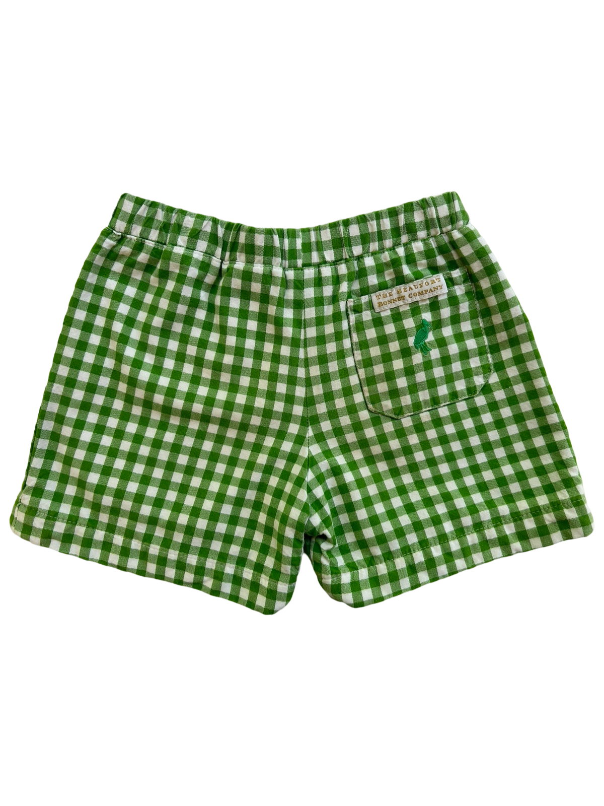 4T Toddler Boy TBBC The Beaufort Bonnet Company Green Gingham Shorts