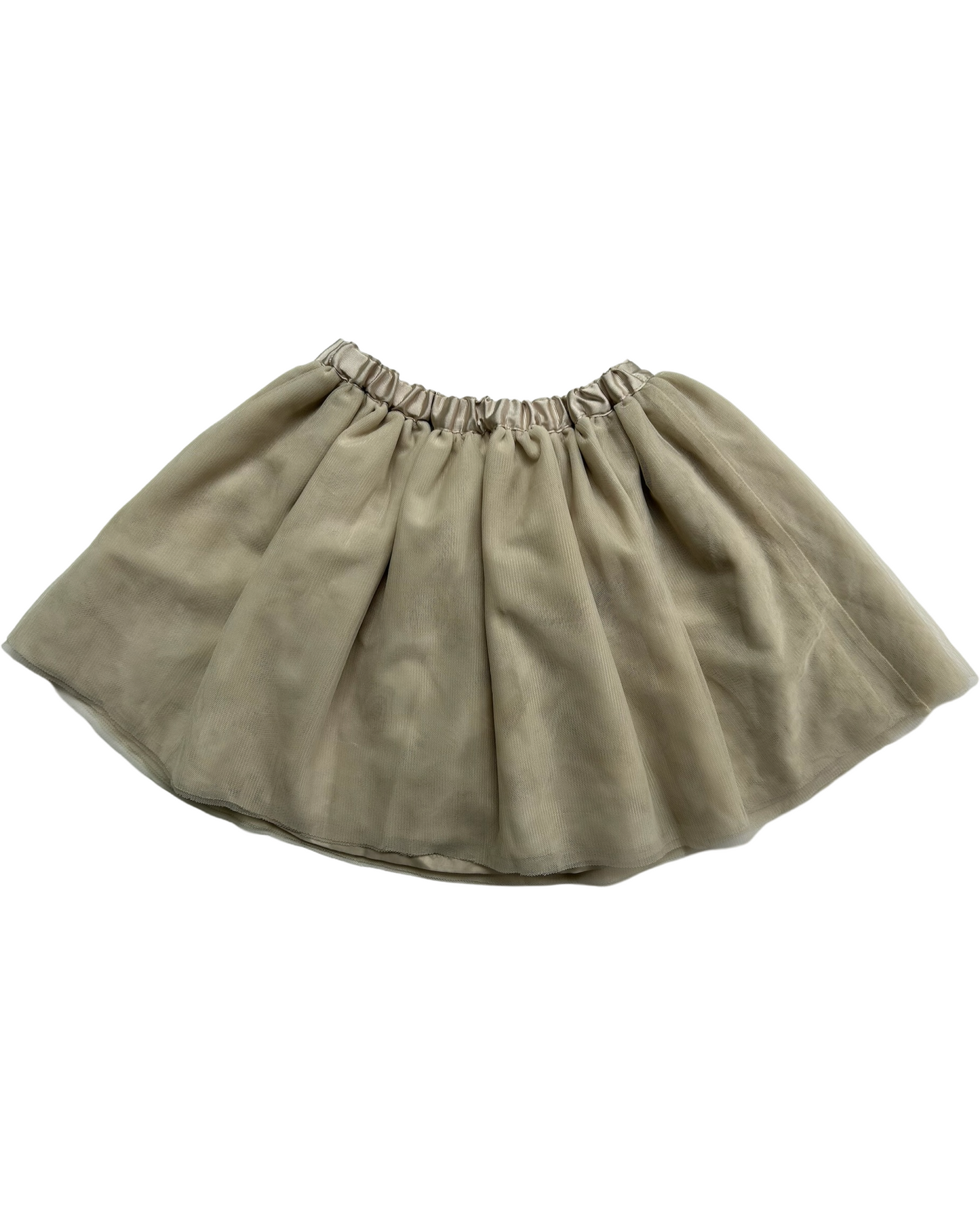 4T Toddler Girl OshKosh B'Gosh Gold Tulle Skirt