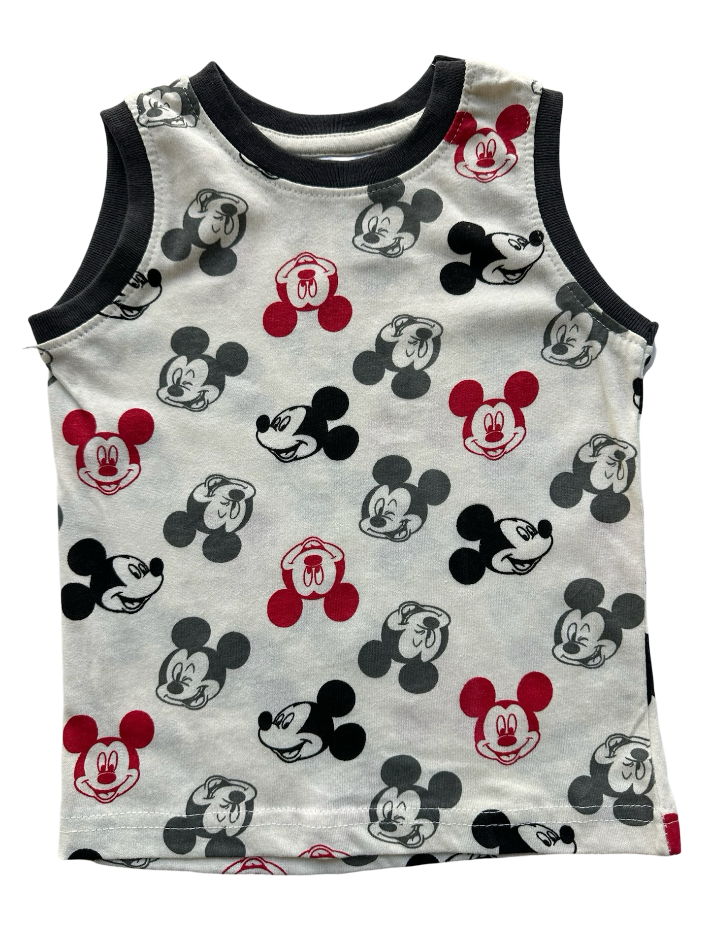 24M Baby Boys Disney Mickey Mouse Tank Top And Short MM Print.