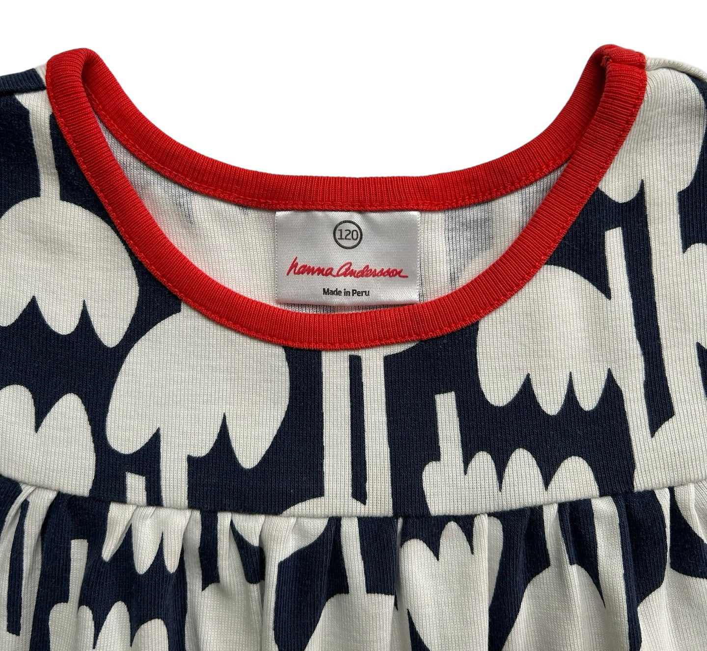 6Y (120) Hanna Andersson Girl’s Short Sleeve Tulip Dress.