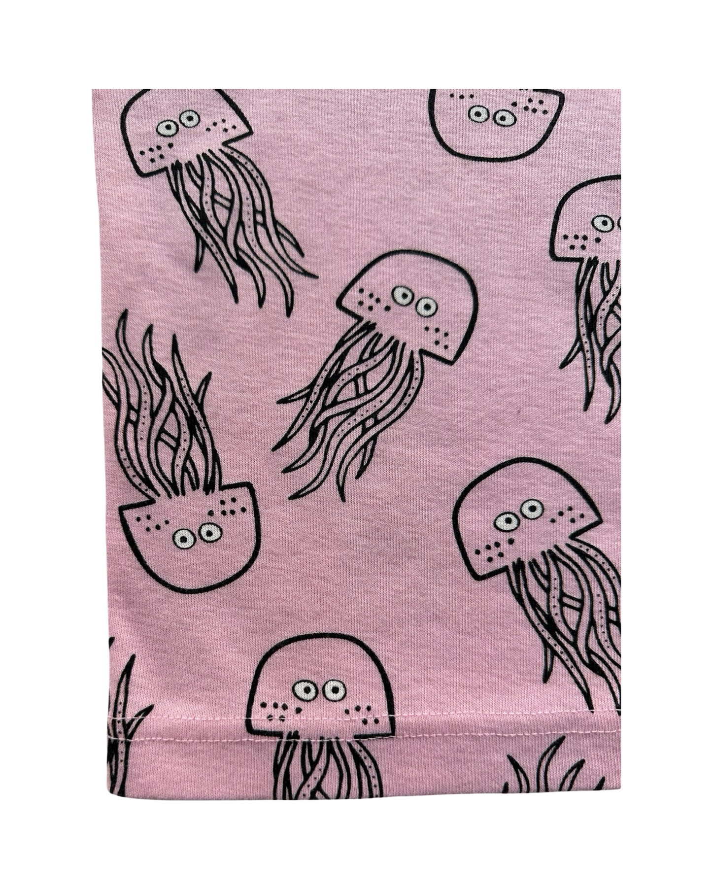 4T Toddler Girls Hanna Andersson Jellyfish Organic Cotton Pjs 2 Pieces Set