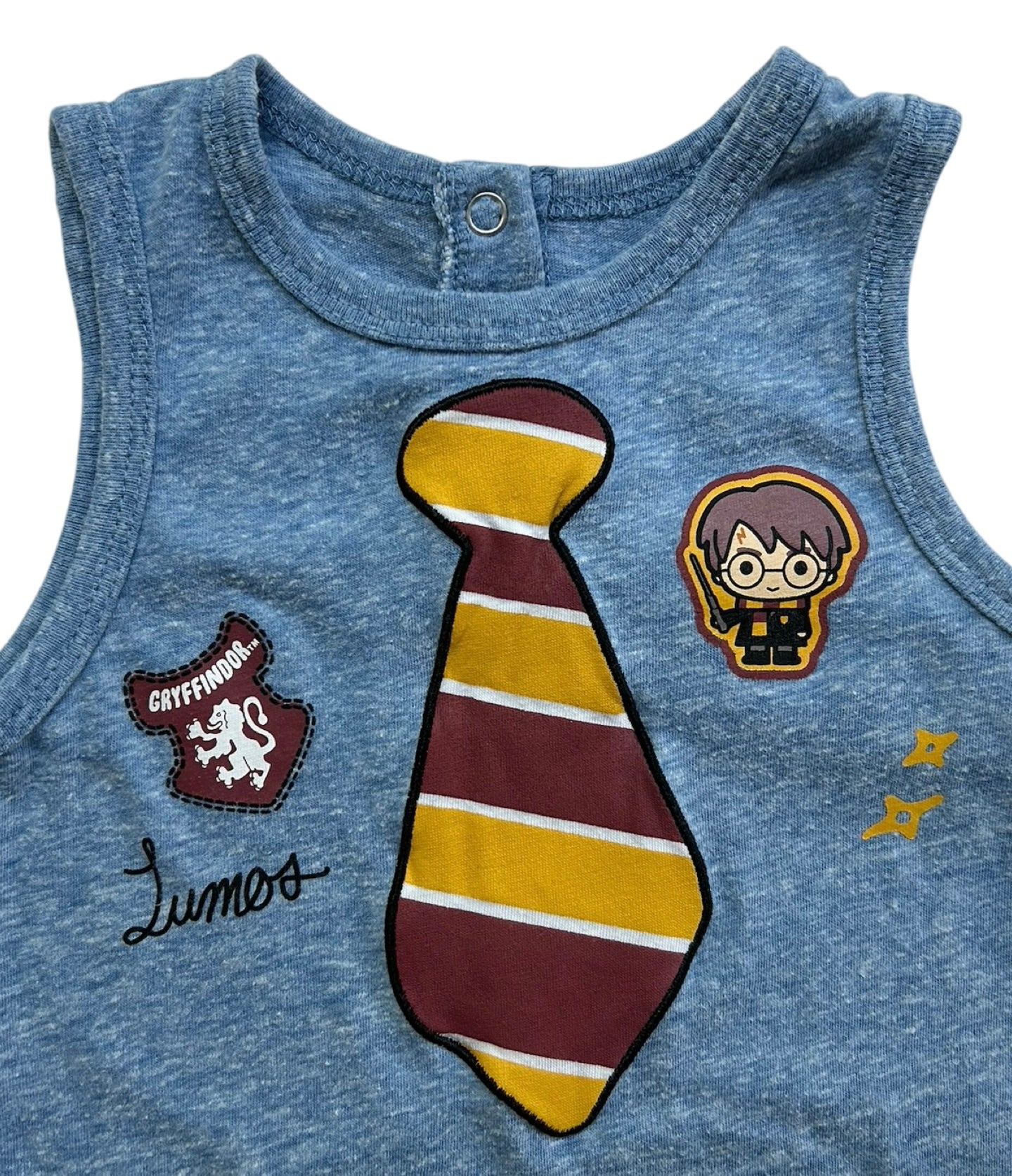 6M-9M Baby Boys Harry Potter Wizarding World Warner Brothers Romper