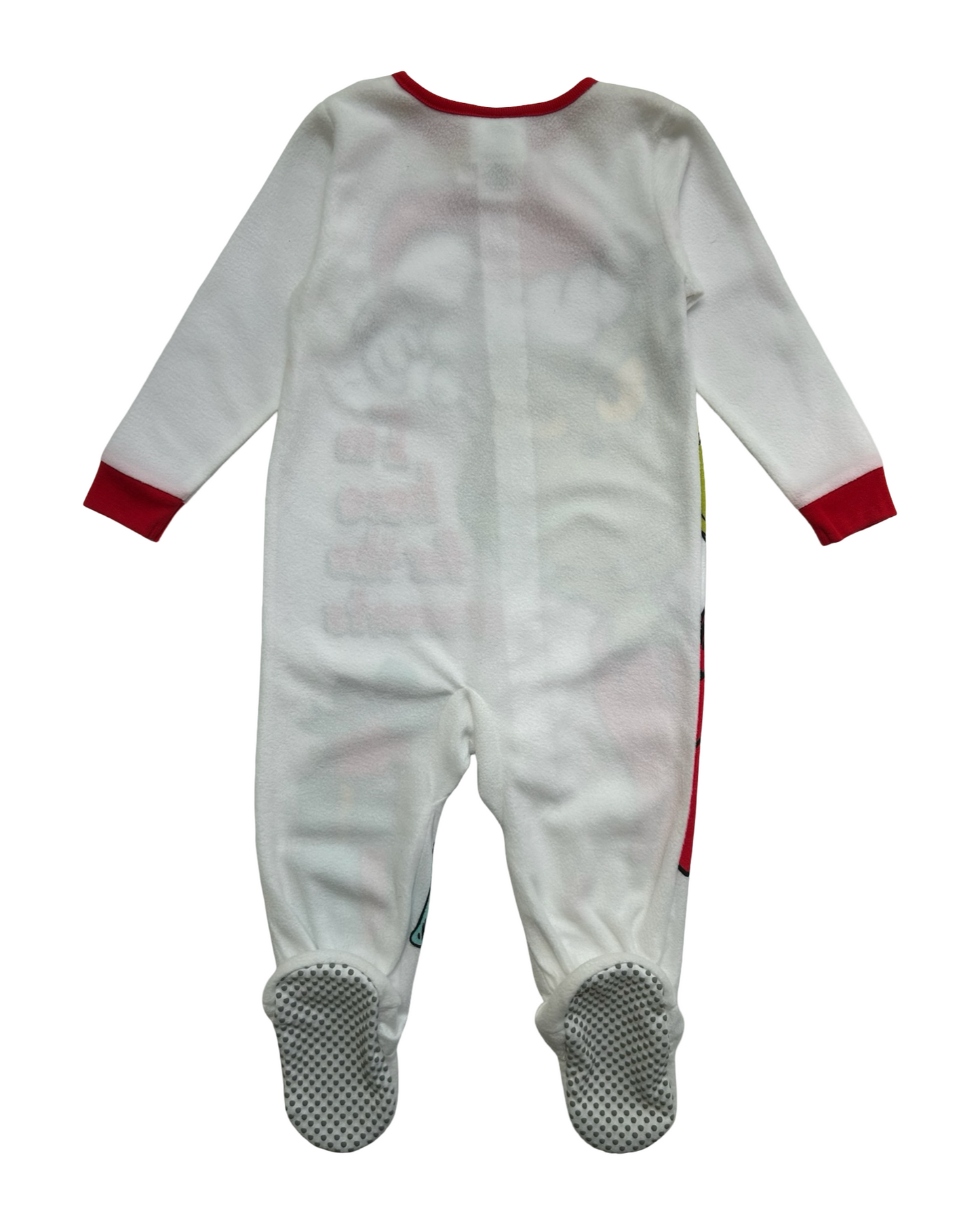 18M Baby Girls/Boys Komar Kids Grinch I’m Here For The Present Footed Sleeper Coverall Pajama.