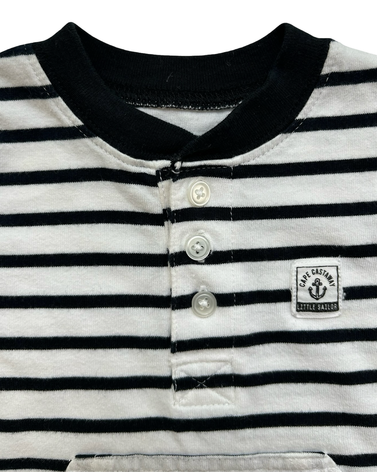 6M Baby Boys Carter’s Striped Polo Shirt Onesie