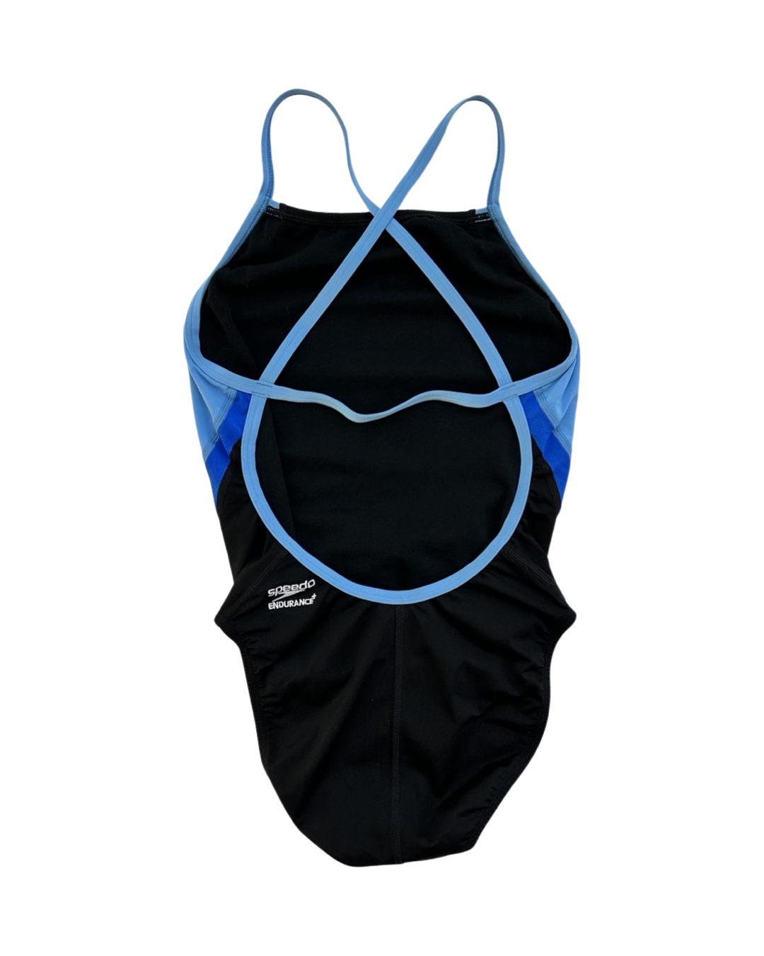 Women’s Black & Blue Endurance + One Piece Competitive Speedo Swim Suit 6/32
