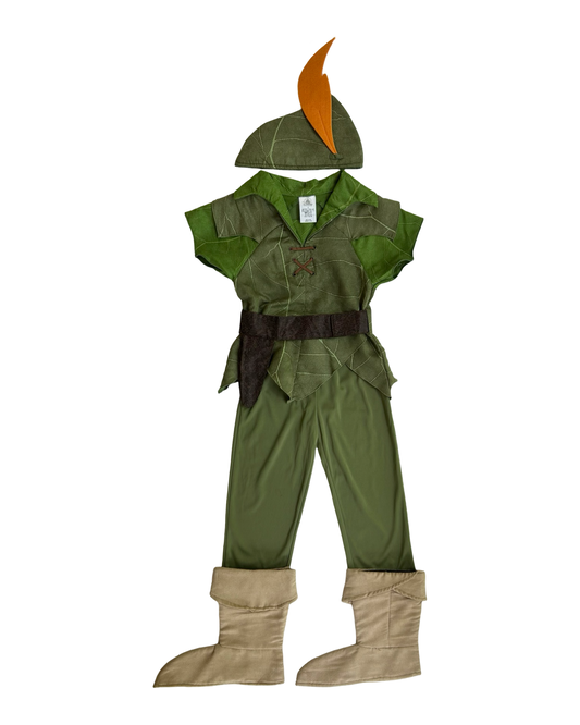 4T Toddler Boy Authentic Disney Store Peter Pan Costume