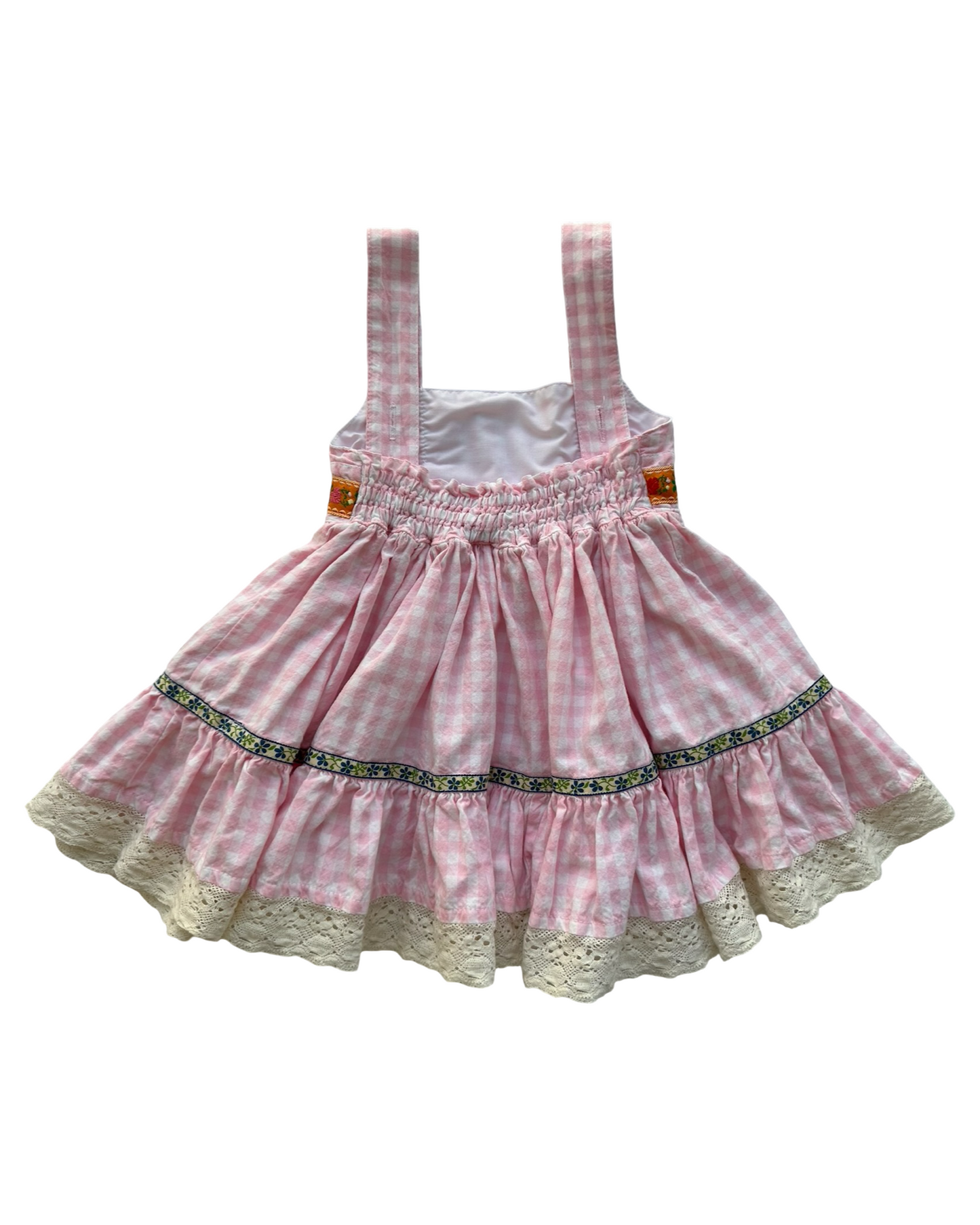 2T Toddler Girl Sweet Honey Vintage Giraffe Knot Dress