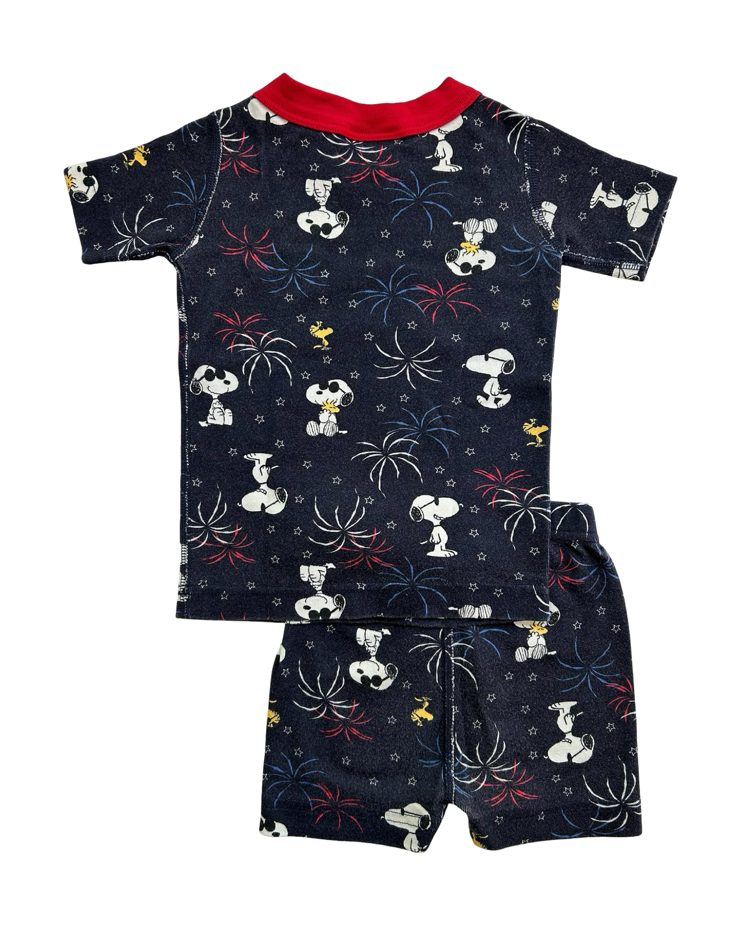 2T Toddler Boys Hanna Andersson Peanuts Snoopy,Pjs 2 Pieces Set.