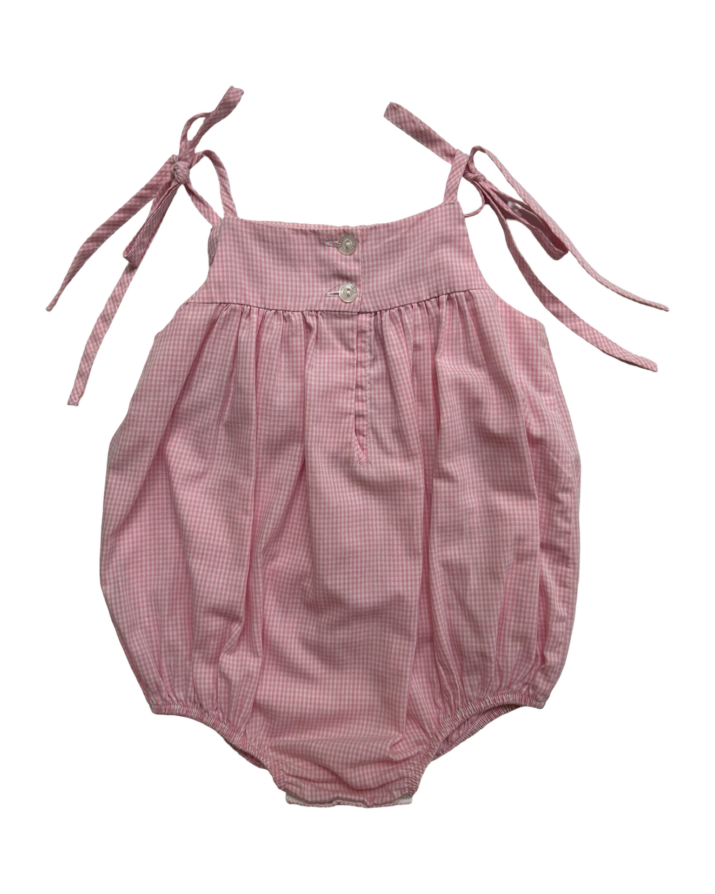 18M Baby Girls Vive La Fete For Rags Land Cherry Smocked & Embroidered Romper
