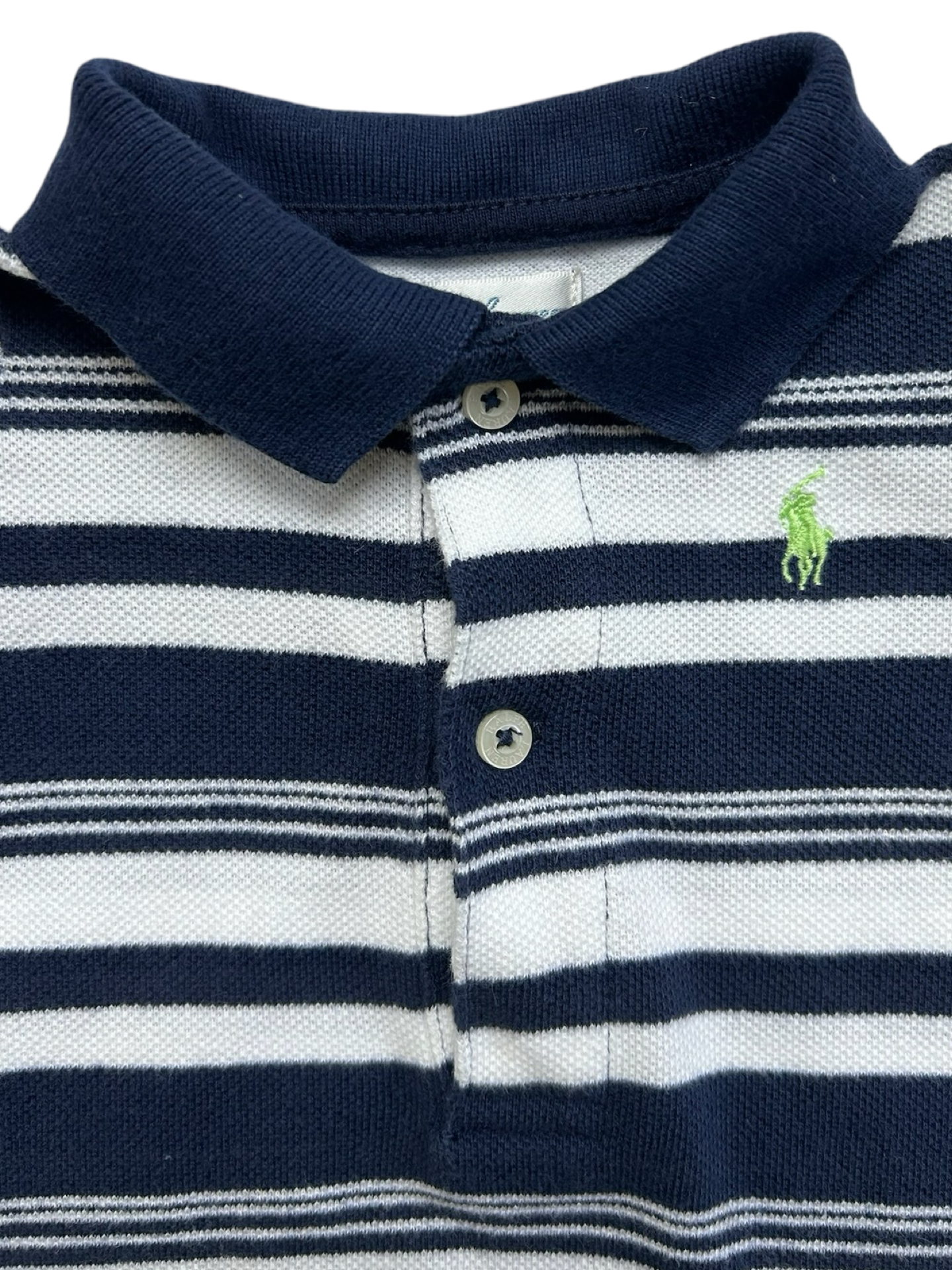 6M Baby Boys Ralph Lauren Striped Romper