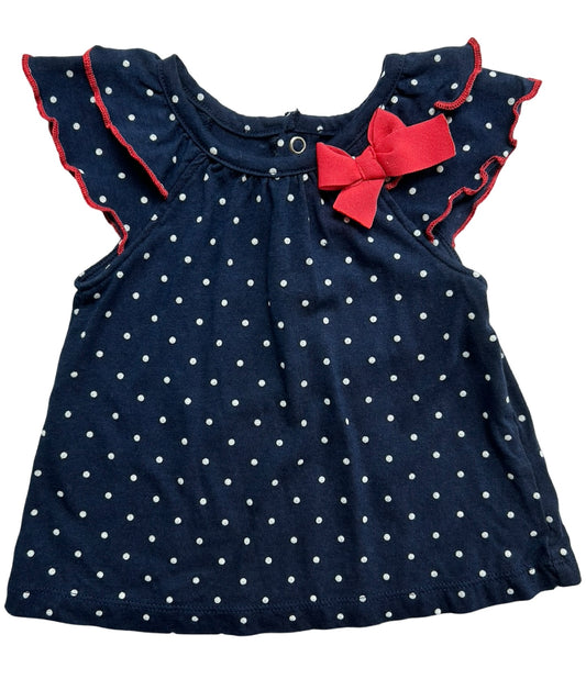 3M-6M Baby Girls Carters Simple Joys Top One Piece.