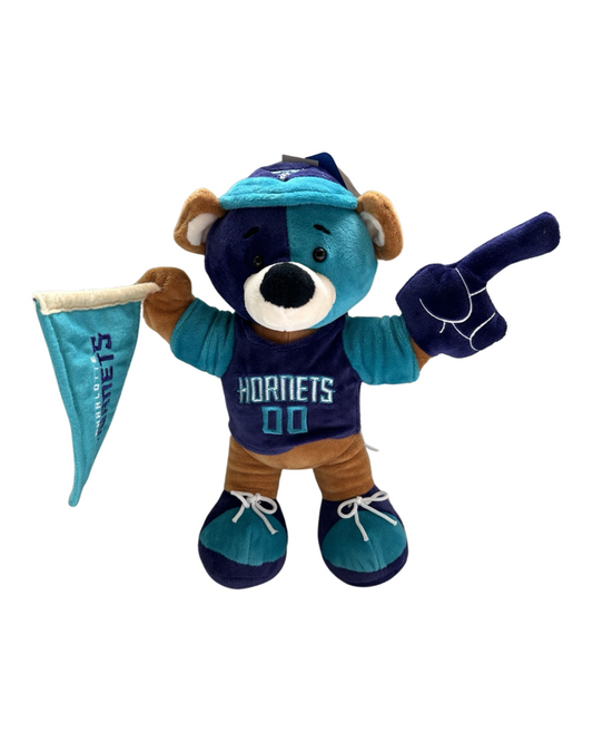 NEW CHARLOTTE HORNETS NBA 12" Teddy Bear Plush NWT