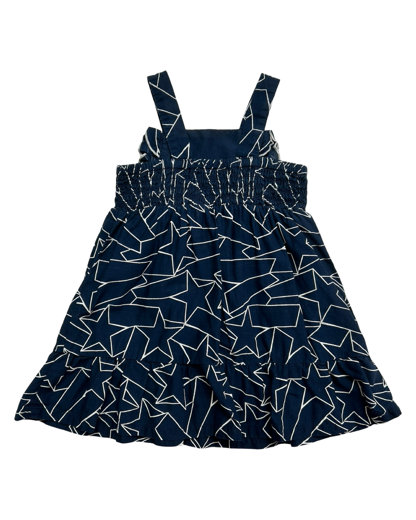 12M Baby Girls Cat & Jack Patriotic Stars ⭐️ ⭐️ Woven Dress