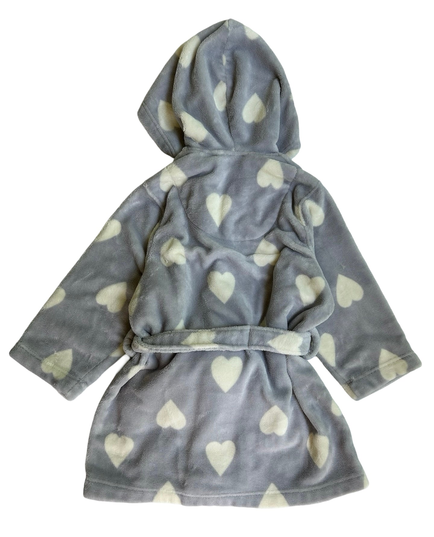 XXS 4T Toddler Girls Tucker & Tate Purple Heart Bathrobe.