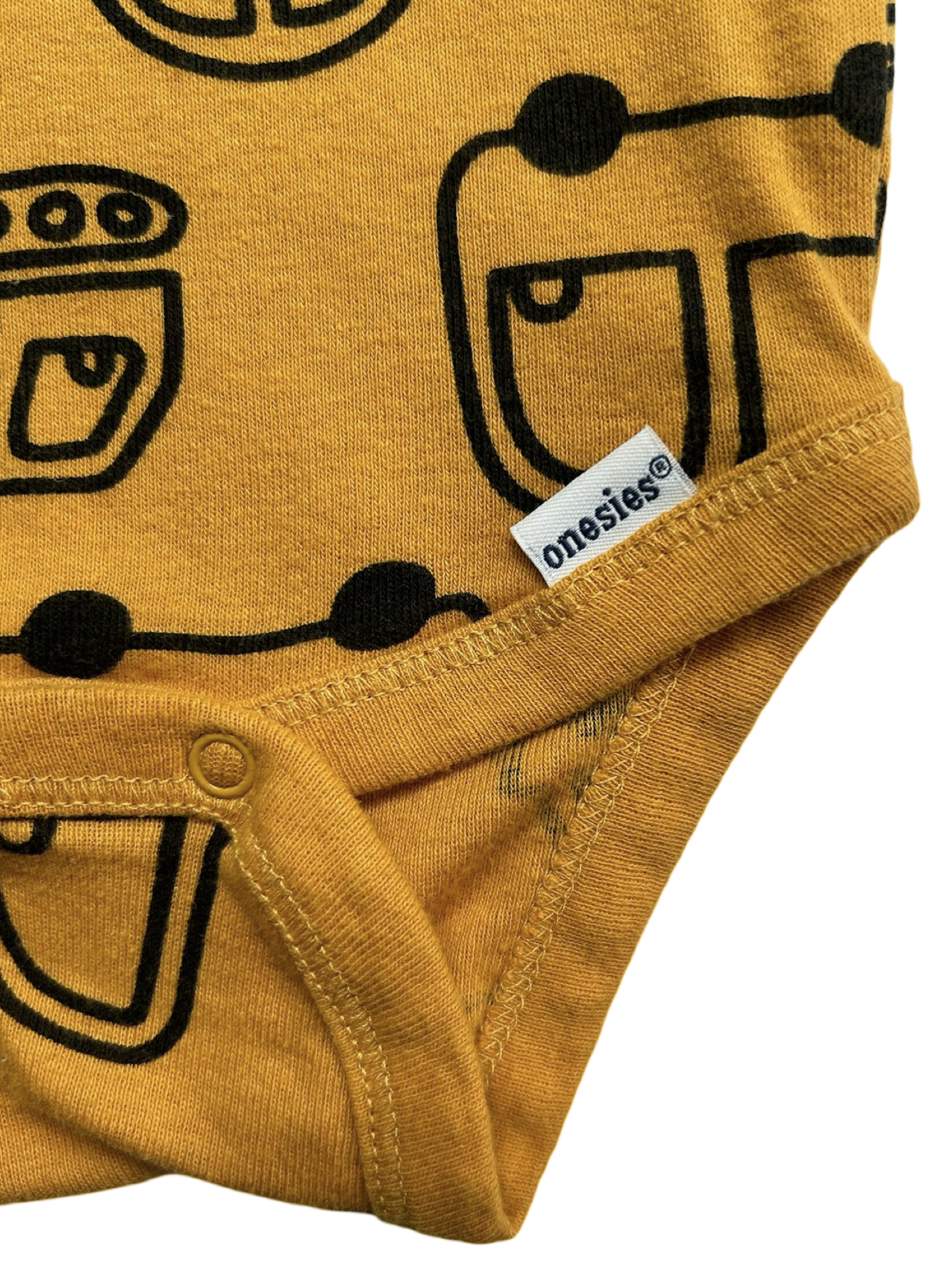 0-3M Baby Boys Gerber Construction Short Sleeve Onesies Bodysuit.