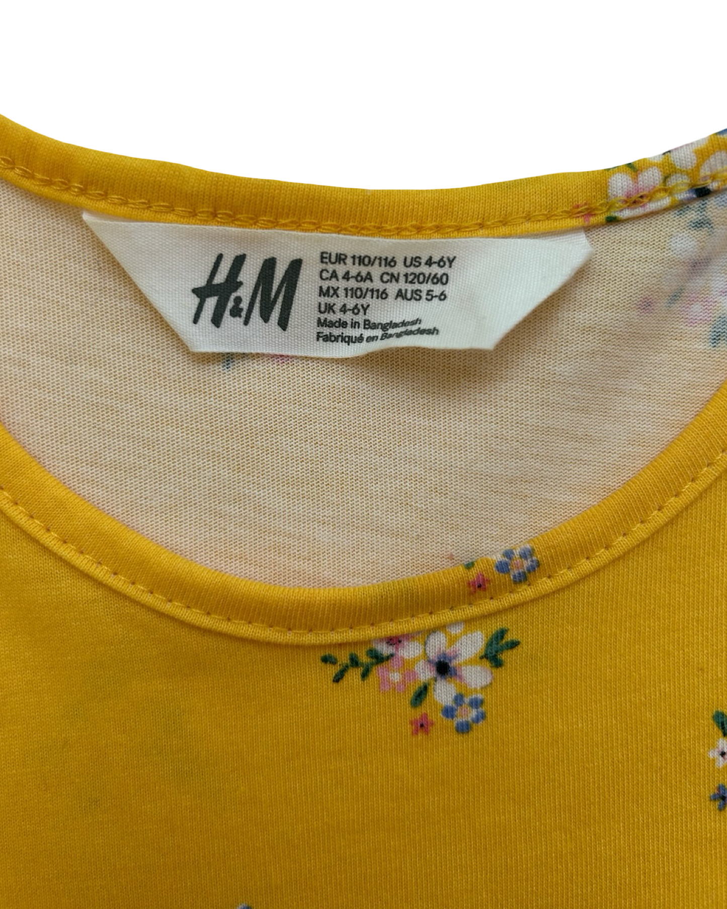 4T-6Y Toddlers Girls H&M By Floral Dress