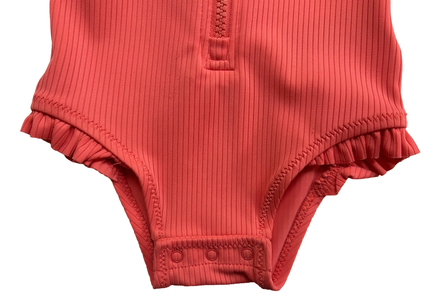 3M-6M Old Navy Baby Girl’s Zip-Front RashGuard Swim Suit