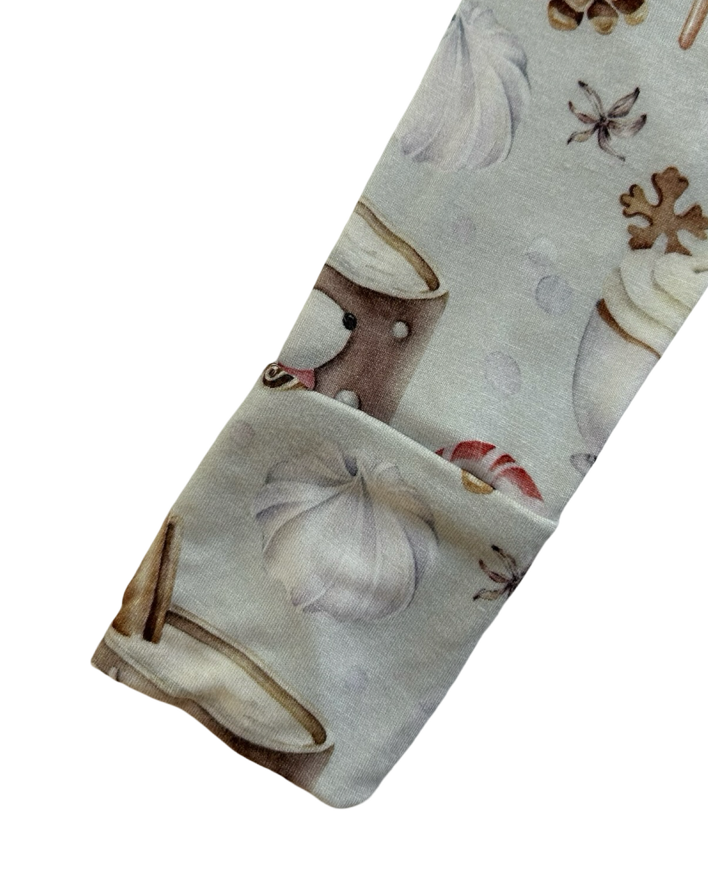 3T Toddler Girls Lev Baby Christmas Joy Cocoa Bamboo Lounge Pajama 2 Piece Set