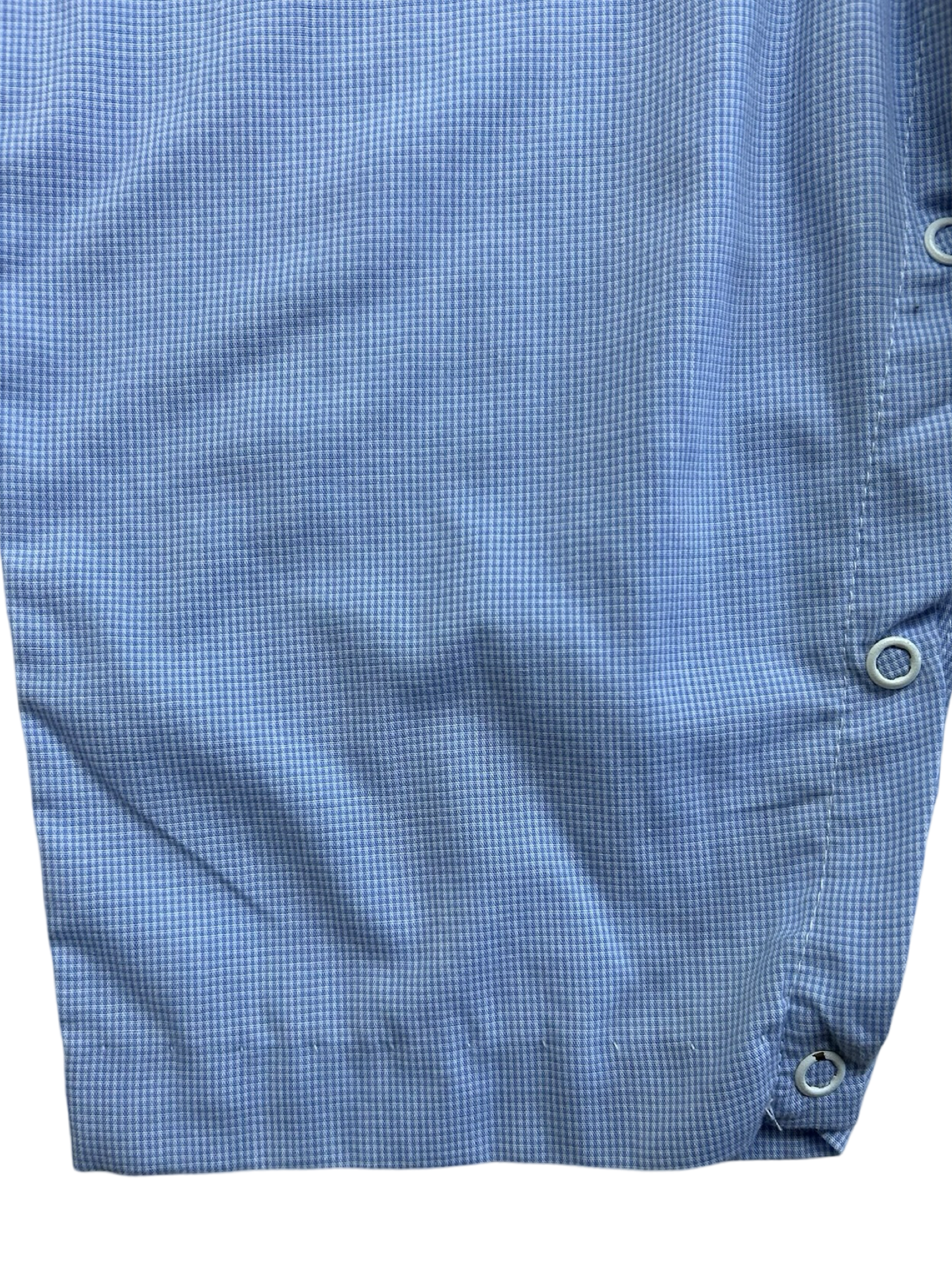 24M Baby Boys Southern Sunshine Police Royal Gingham Long-all Romper.