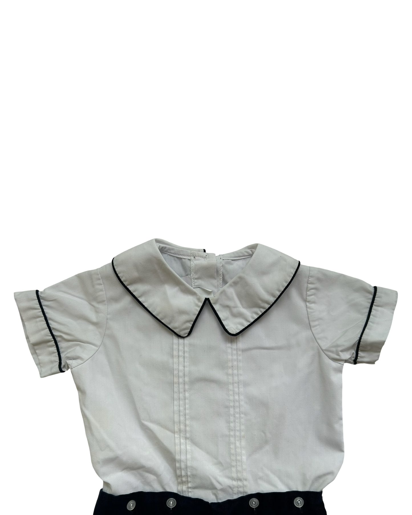 3T Toddler Boys Shrimp & Grits Jon Jon Romper 2 Piece Set