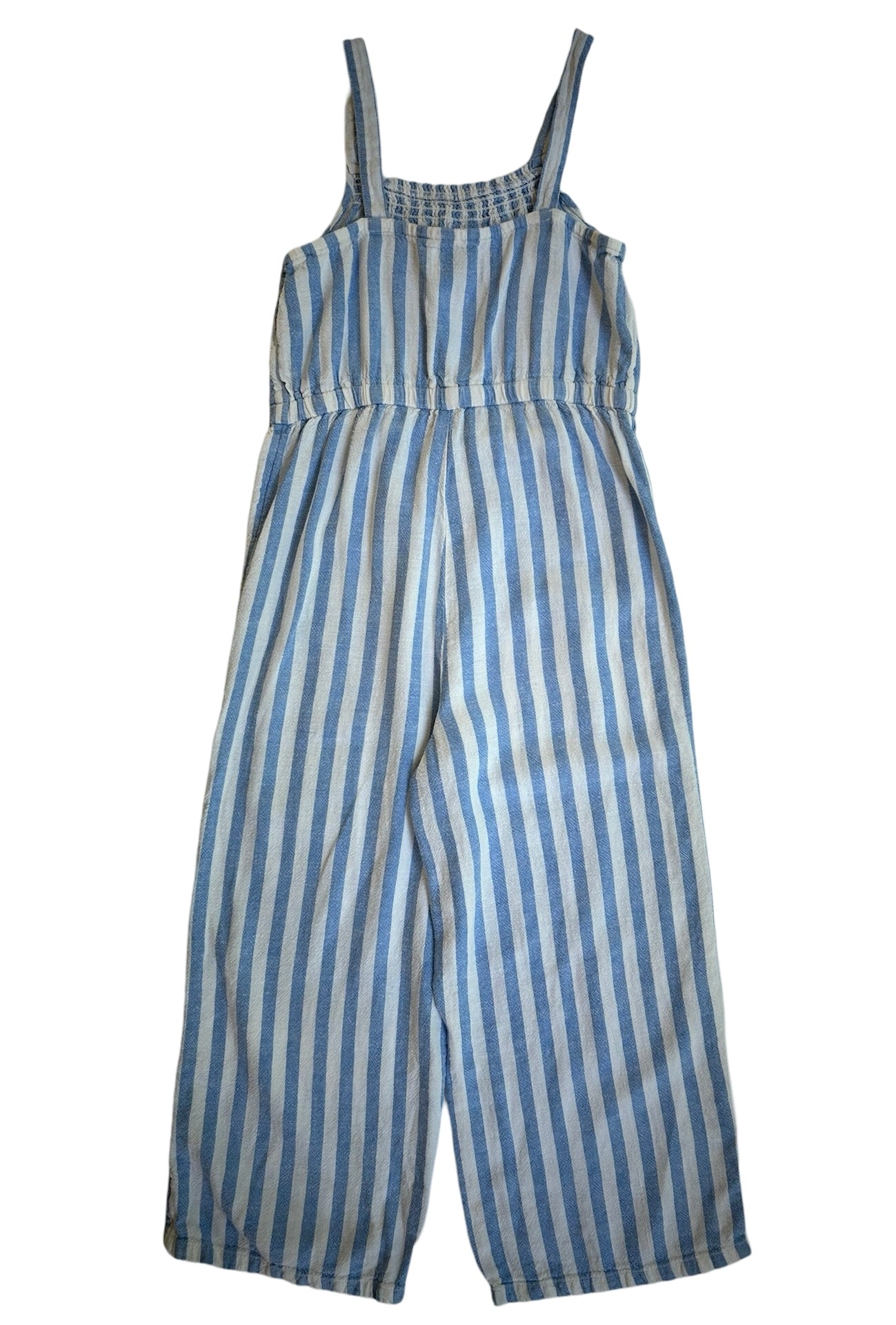 M(8) Old Navy For Girls Sleeveless Linen-Blend Jumpsuit / Romper