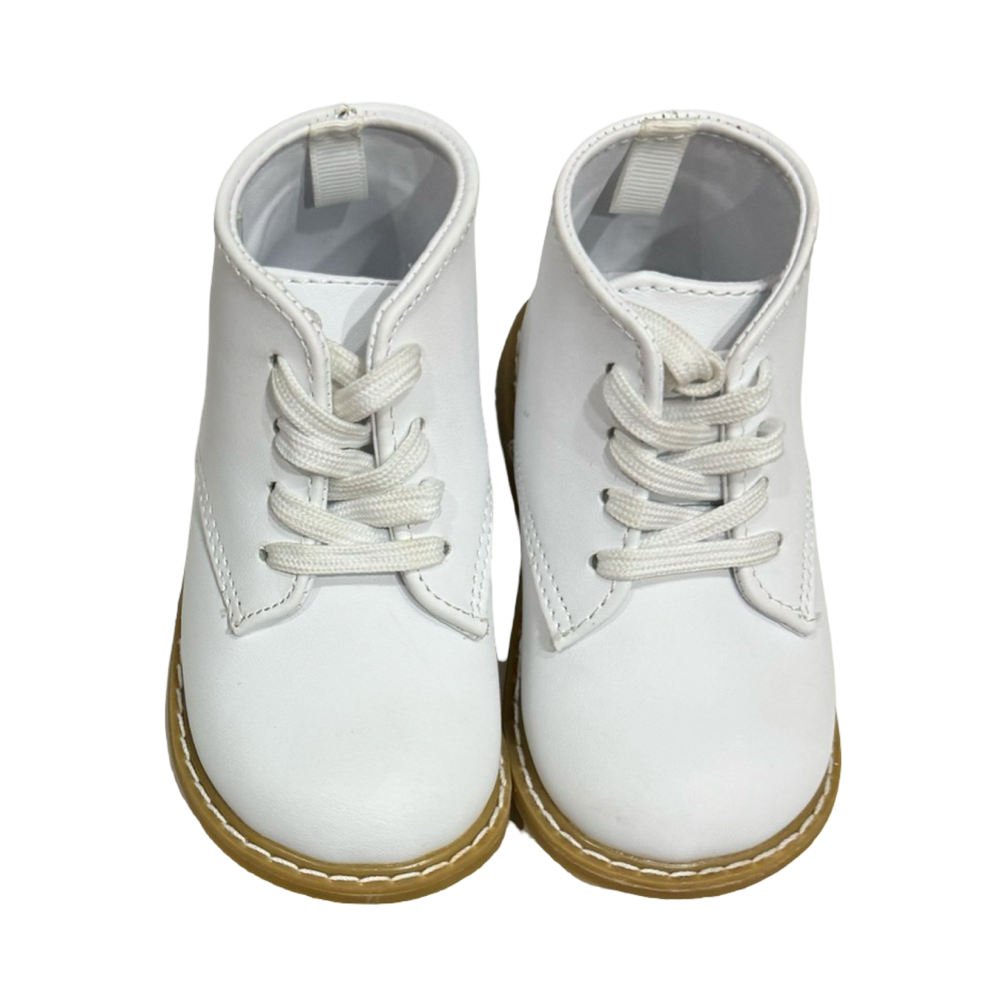 5C Toddler Boy Baby Dear White Leather Dress shoes