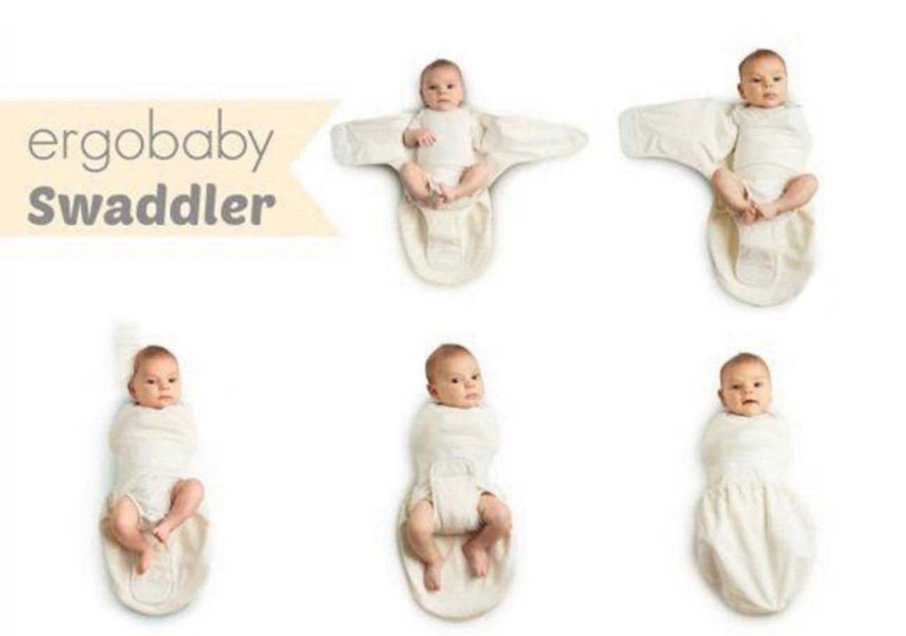 ErgoBaby Original Swaddler Elephant Design