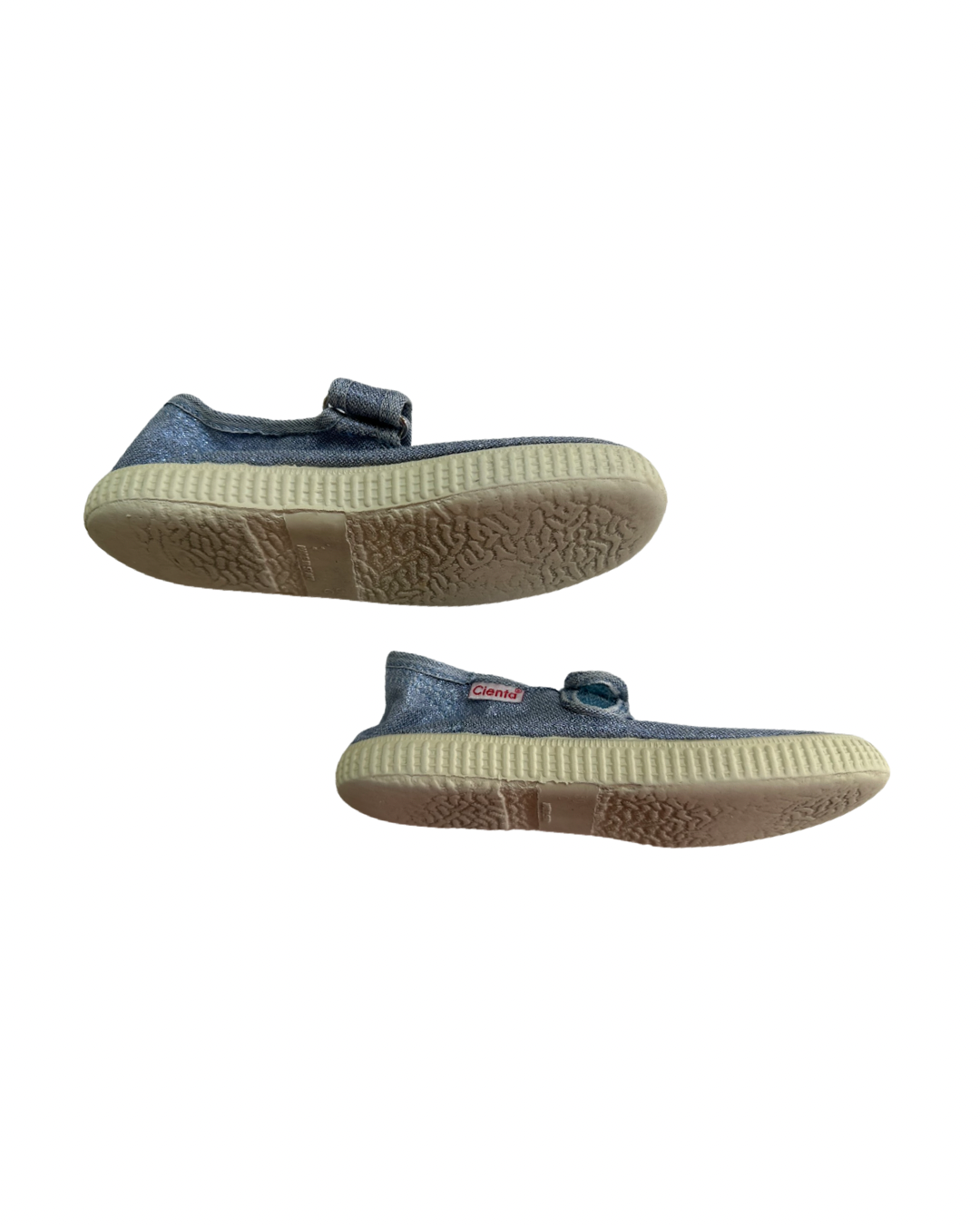 12C Toddler Girl Blue Sparkle Mary Jane Cientas size 30 / 12C