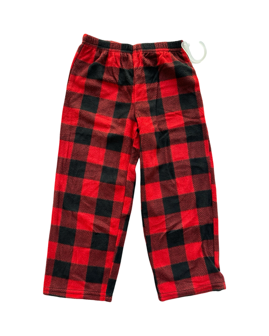 3T Toddler Boys Wondershop  Red & Black Buffalo Plaid Flannel Pajama One Piece. NWT