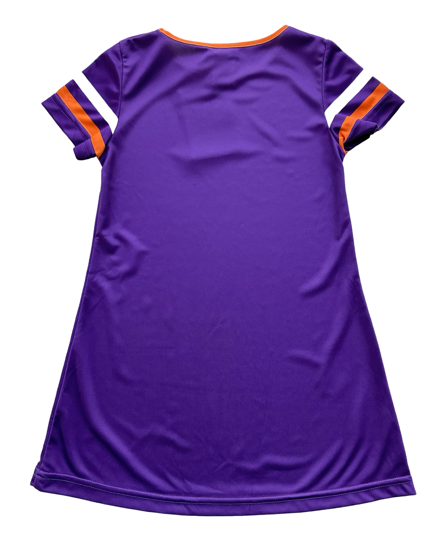 4T Toddler Girls Vive La Fete T-Shirt Clemson Tigers Big Logo Short Sleeve Laurie Dress.