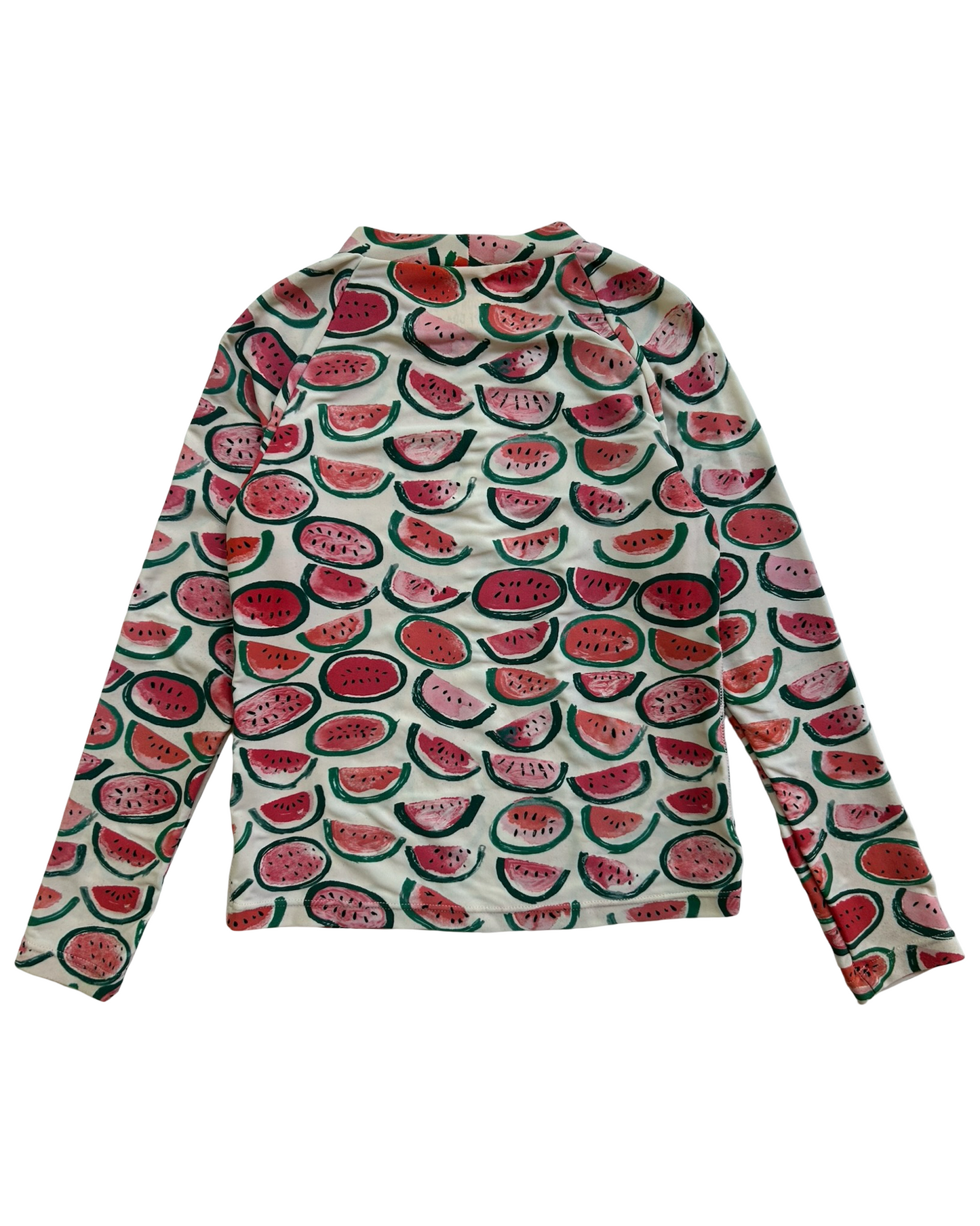 4-5 Toddlers Girls Crewcuts Watermelon 🍉 Rash Guard Swim.