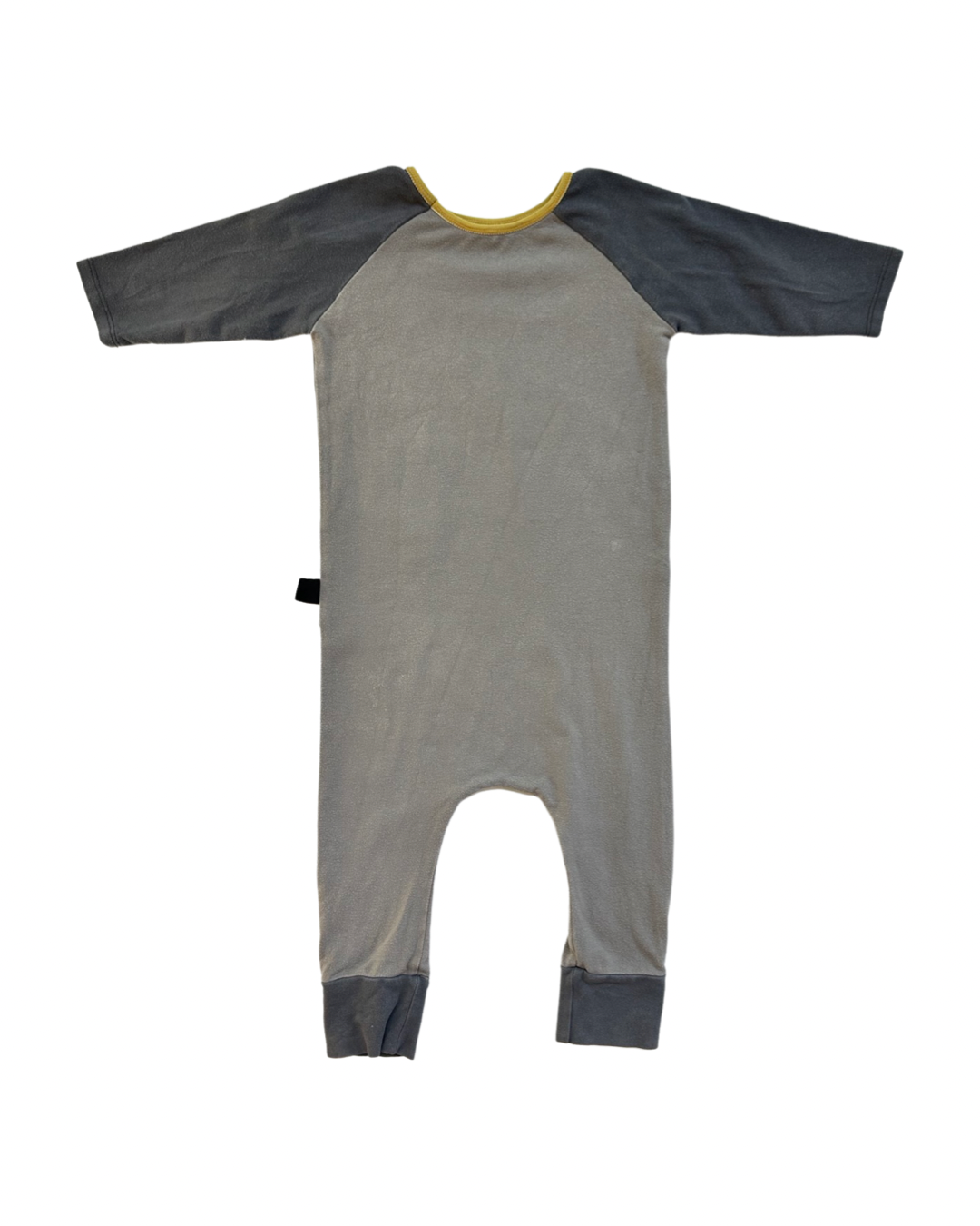 18-24M Baby Boy RAGS to Raches Gray Adventure Romper