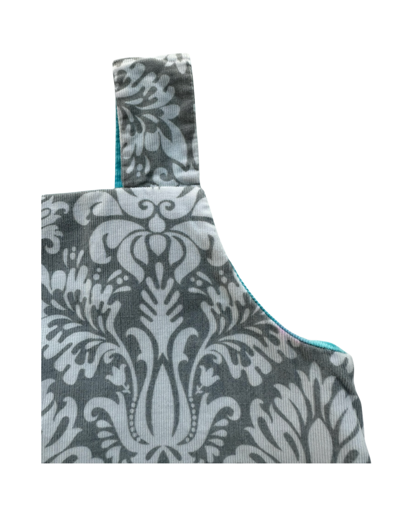 6T Toddler Girls Shrimp & Grits Reversible Bird 🐦/ Santa Claus 🎅 Corduroy Dress.