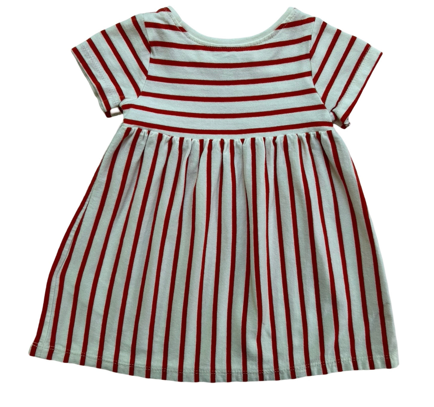 3M - 6M Baby Girl Old Navy Striped Short Sleeve Dress