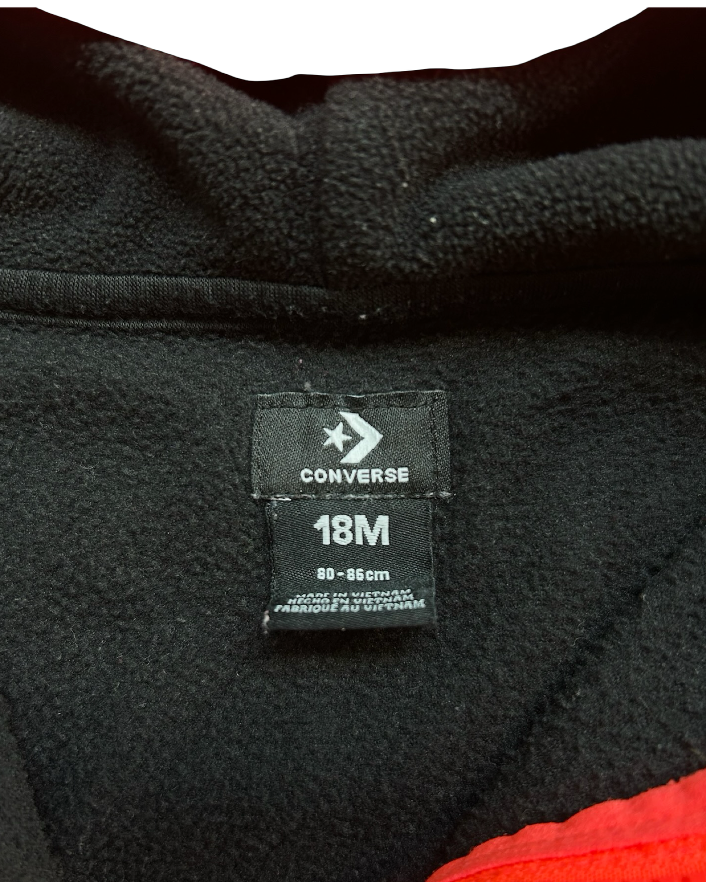 18M Baby Boys Converse All Star Color-block Full Zip Hoodie