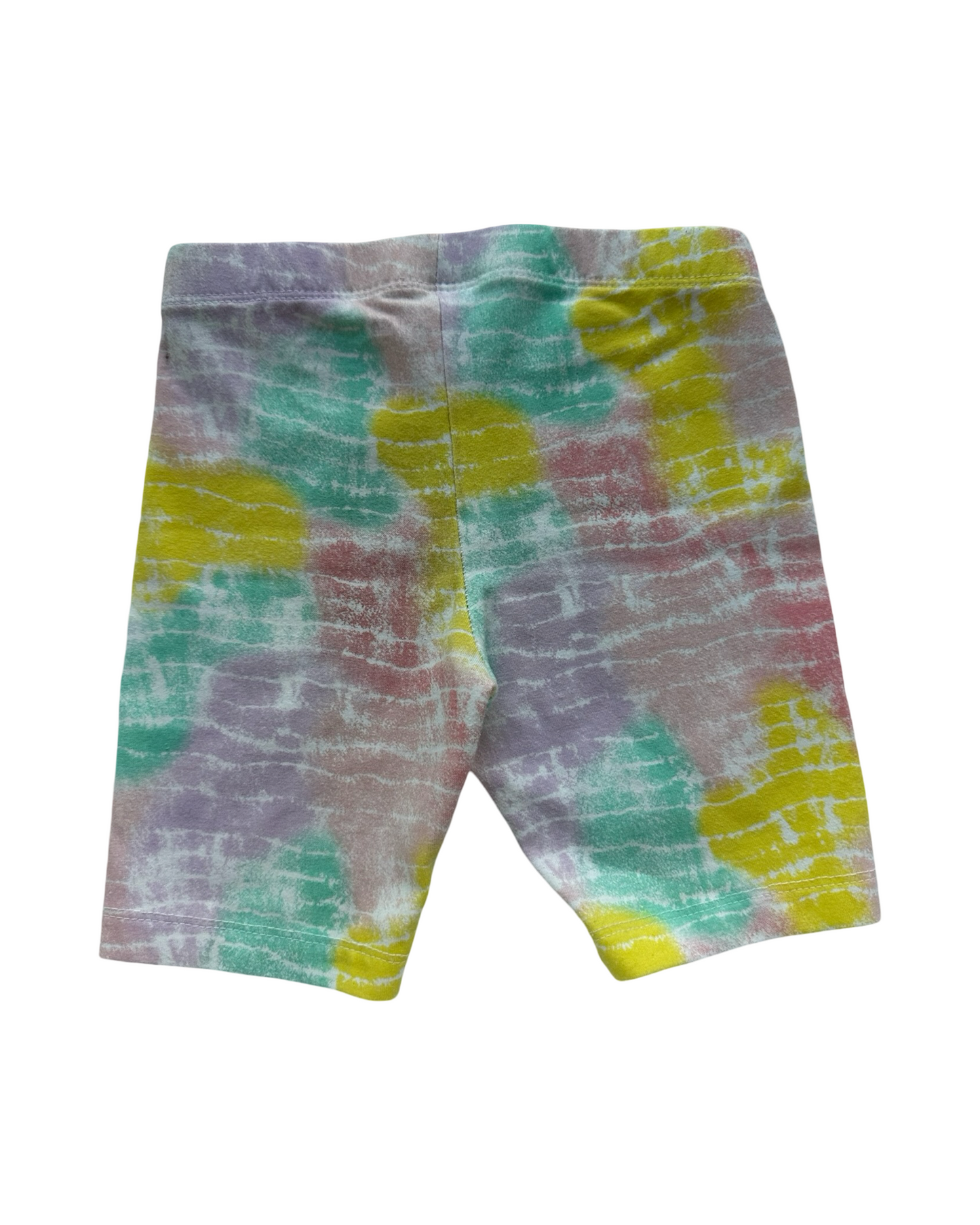 4T-5T X/S Toddler Girls Cat & Jack Mid Length Bike Shorts Tie Dye